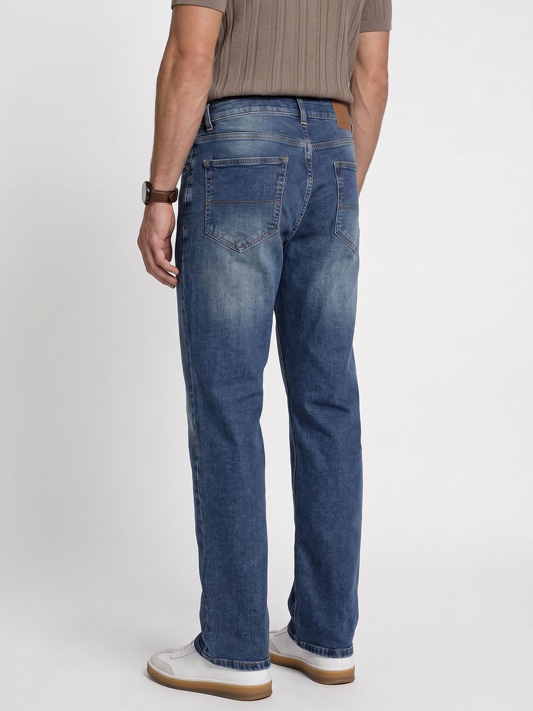 French Connection Relaxed Fit Jeans - back view