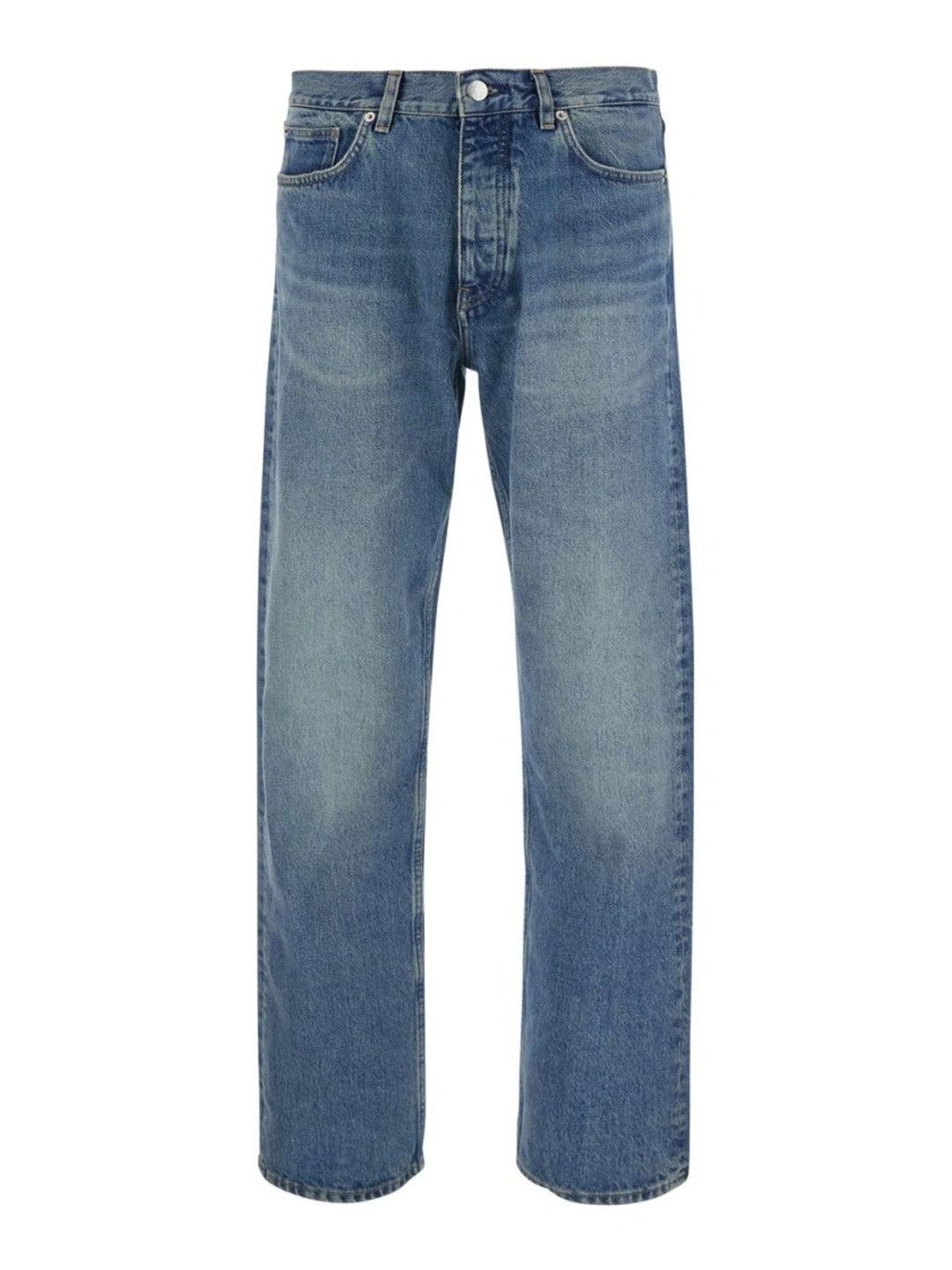 Sunflower Men Straight Fit Mid-Rise Jeans - default view