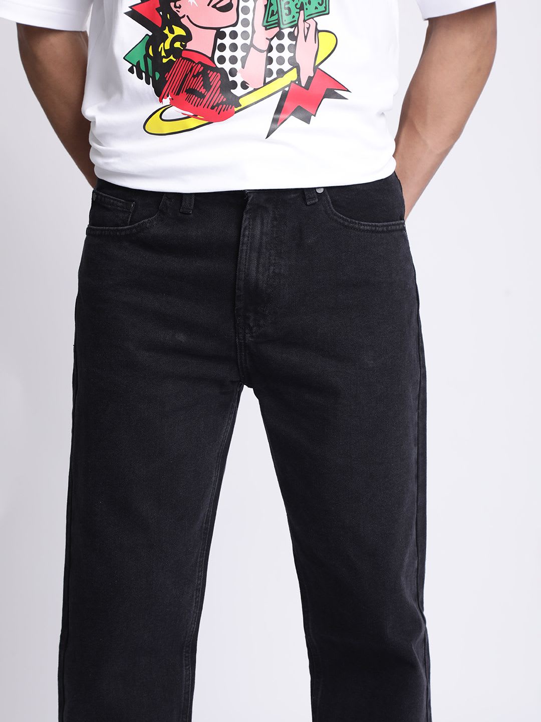 Bene Kleed Men Relaxed Fit Mid Rise Denim Jeans - left view