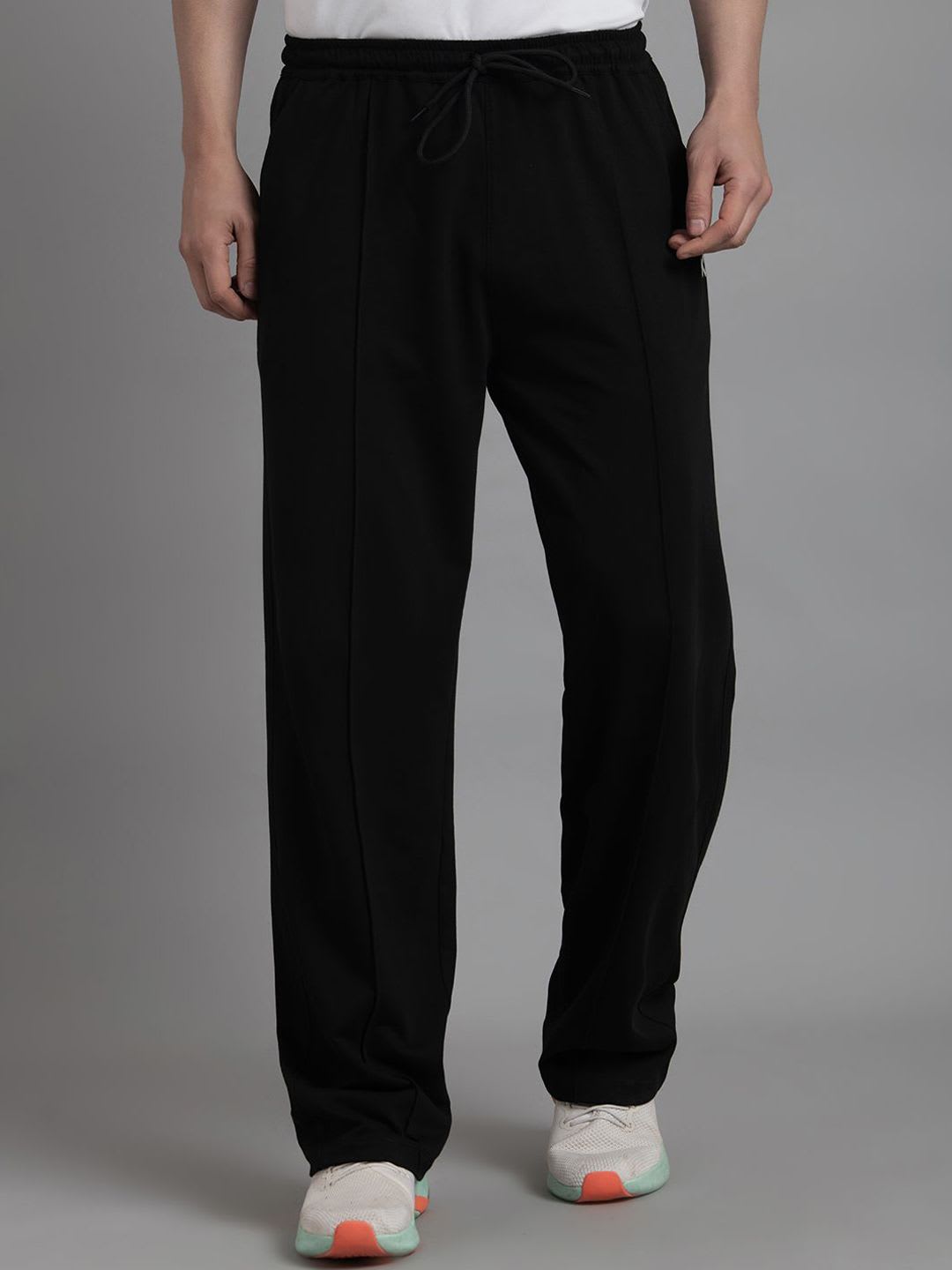 HRX by Hrithik Roshan Men Mid-Rise Track Pants - back view