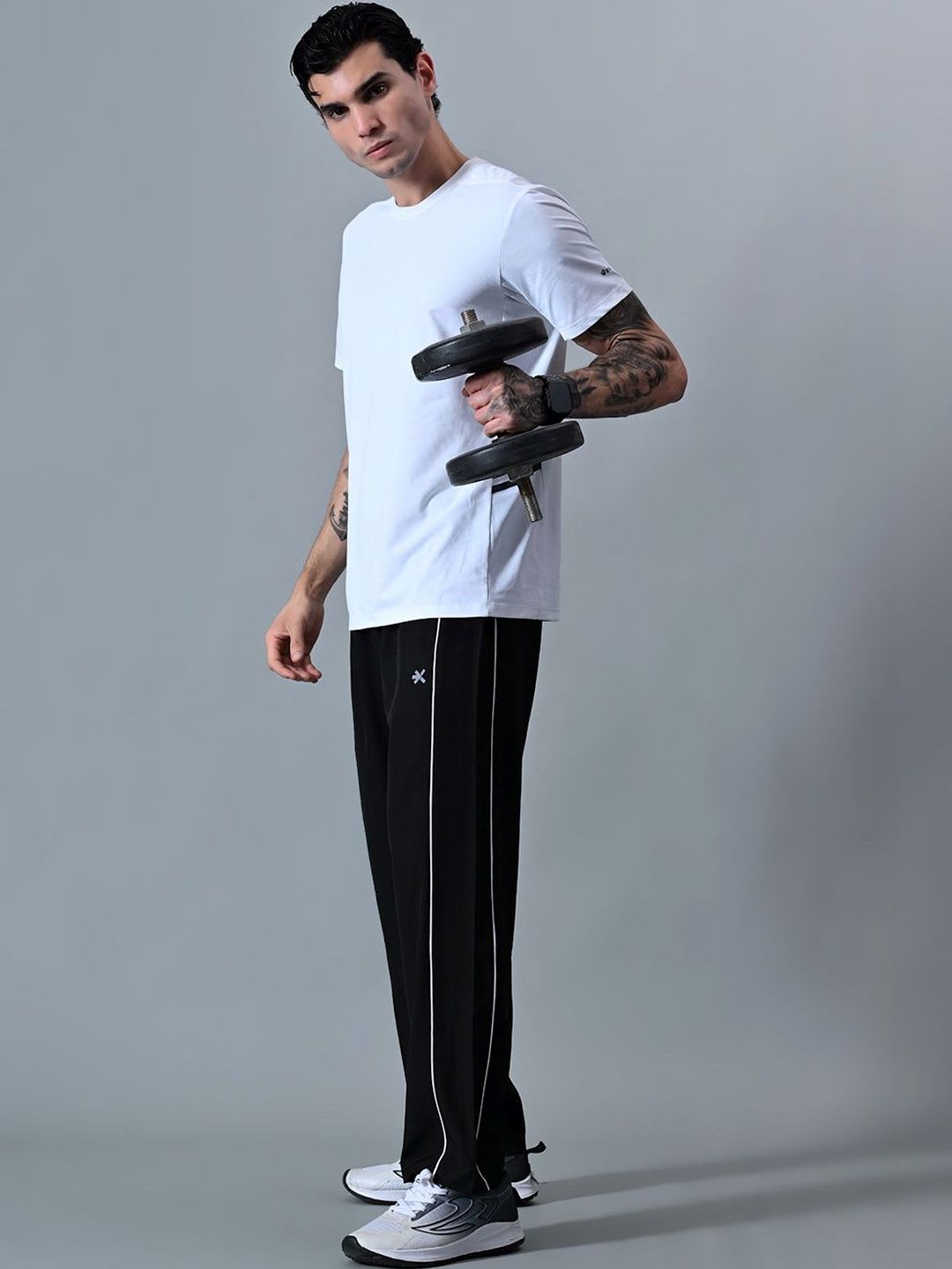 HRX by Hrithik Roshan Men Regular Fit Training Track Pants - right view