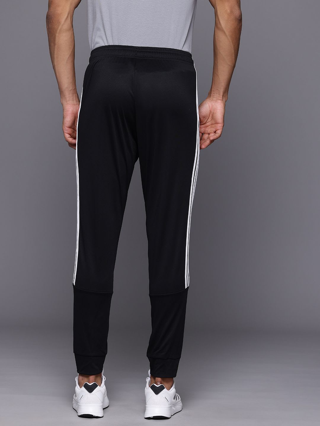 ADIDAS Men 3-Striped Logo Track Pants - back view