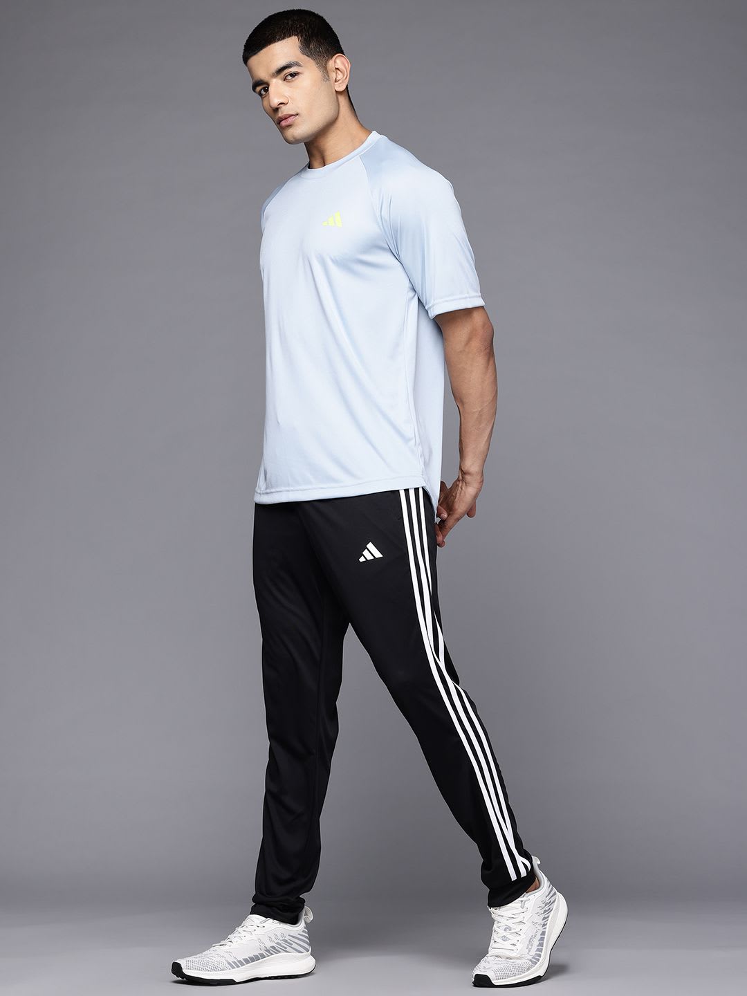 ADIDAS Men 3-Striped Logo Detail Joggers - right view