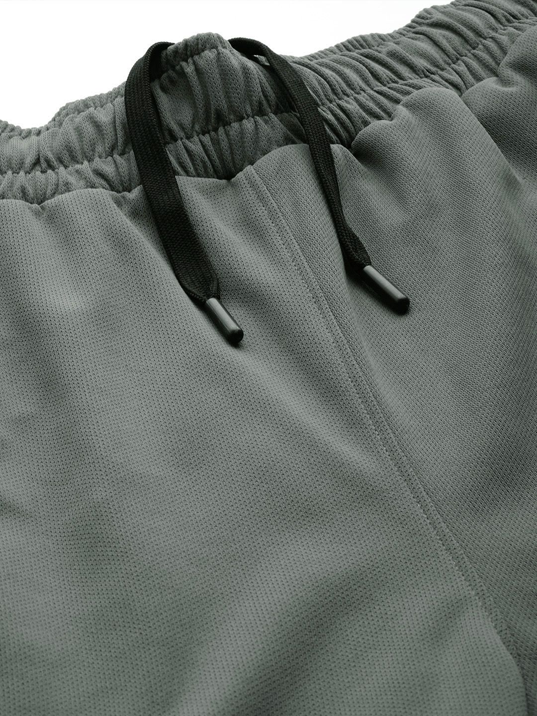 HRX by Hrithik Roshan Men Striped Cricket Track Pants - left view