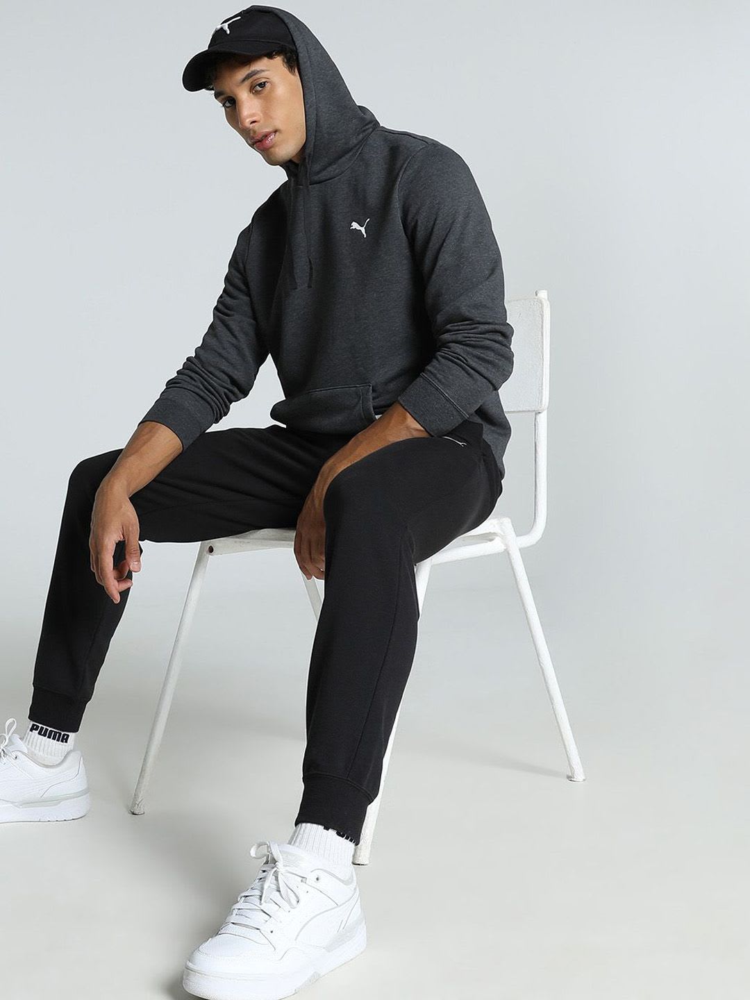 Puma Men Knitted Sweatpants - right view