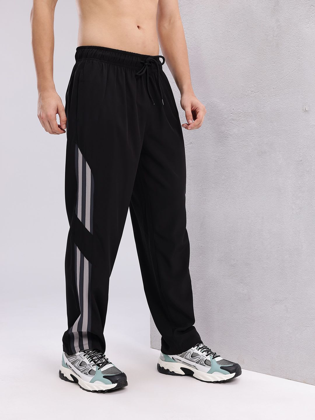 HRX by Hrithik Roshan Men Solid Track Pant - back view