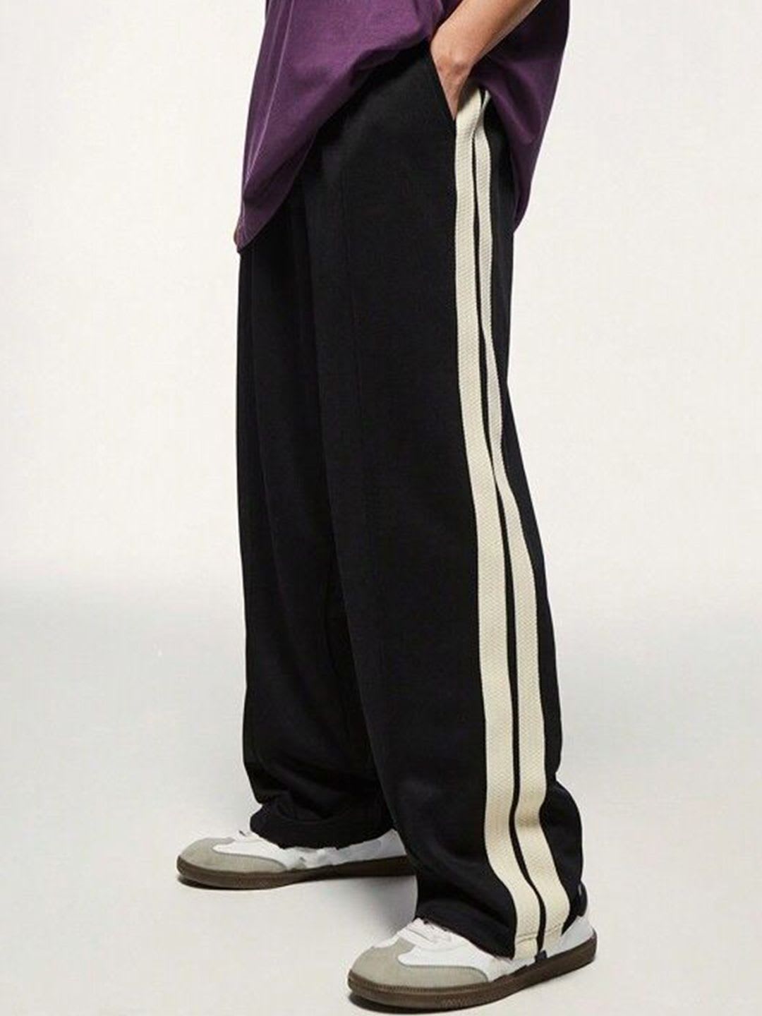 The Modern Soul Men Mid Rise Loose Fit Track Pant - default view
