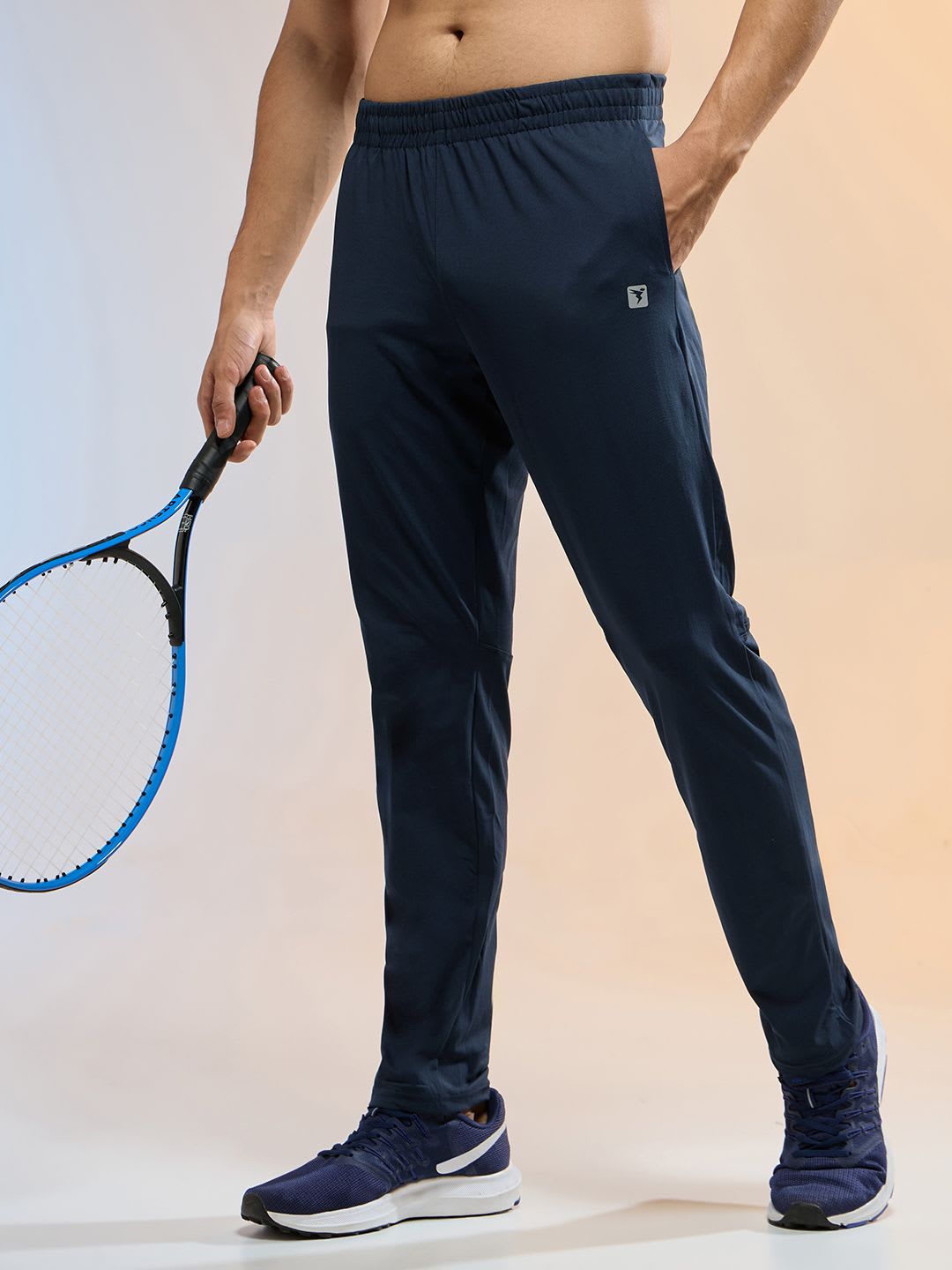 Technosport Men Mid Rise Track Pants - default view