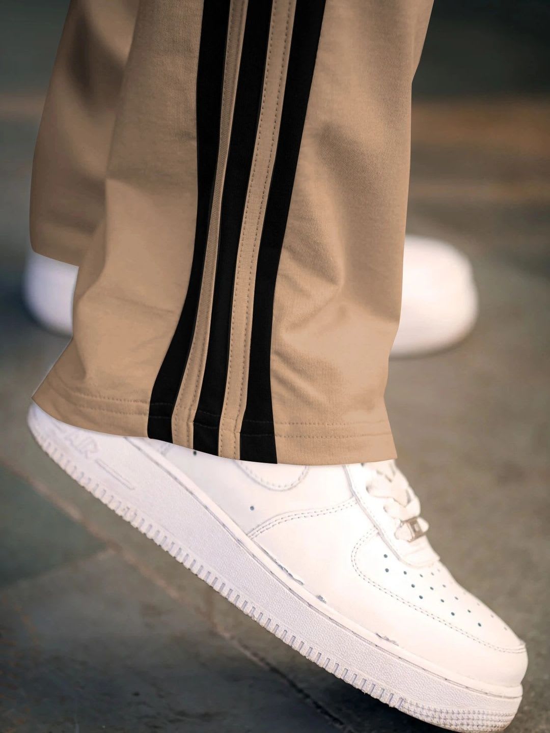 MODALEN Men Relaxed Fit Training Track Pants - back view