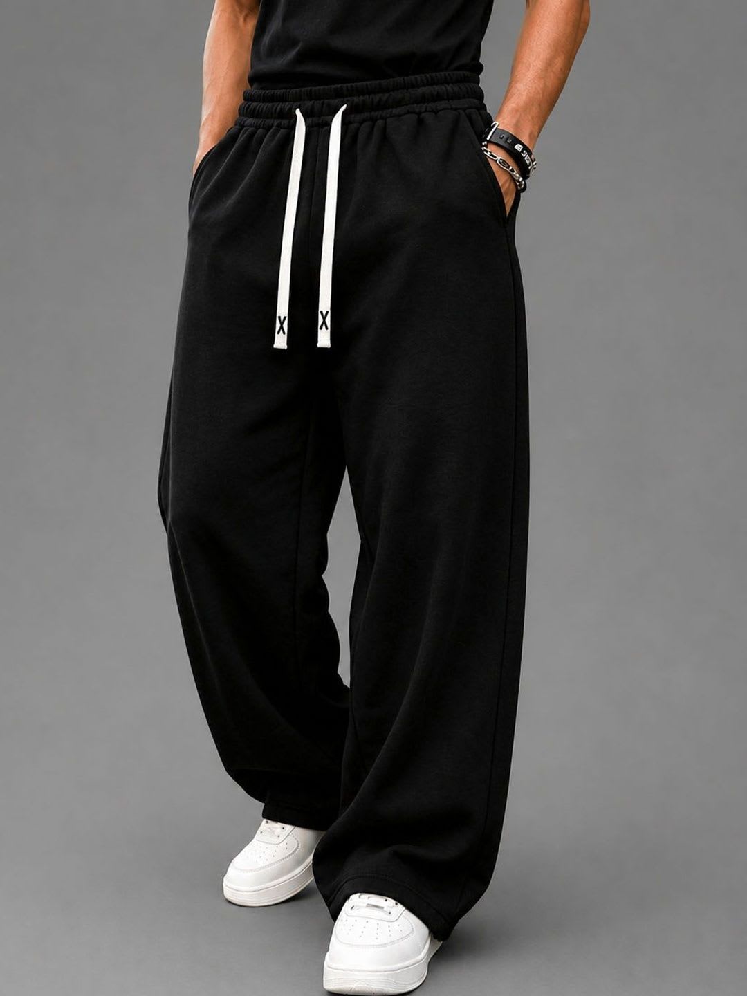 The Modern Soul Men Baggy Training Track Pants - default view