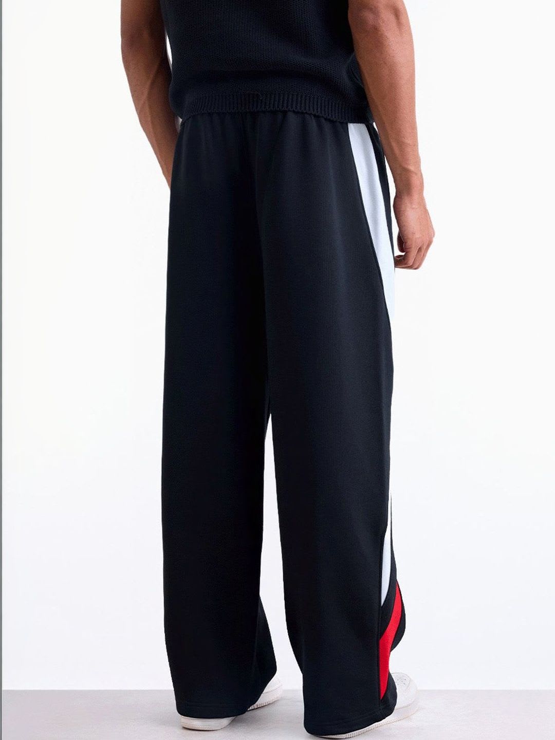 Bonkers Corner Men Straight Fit Track Pants - back view