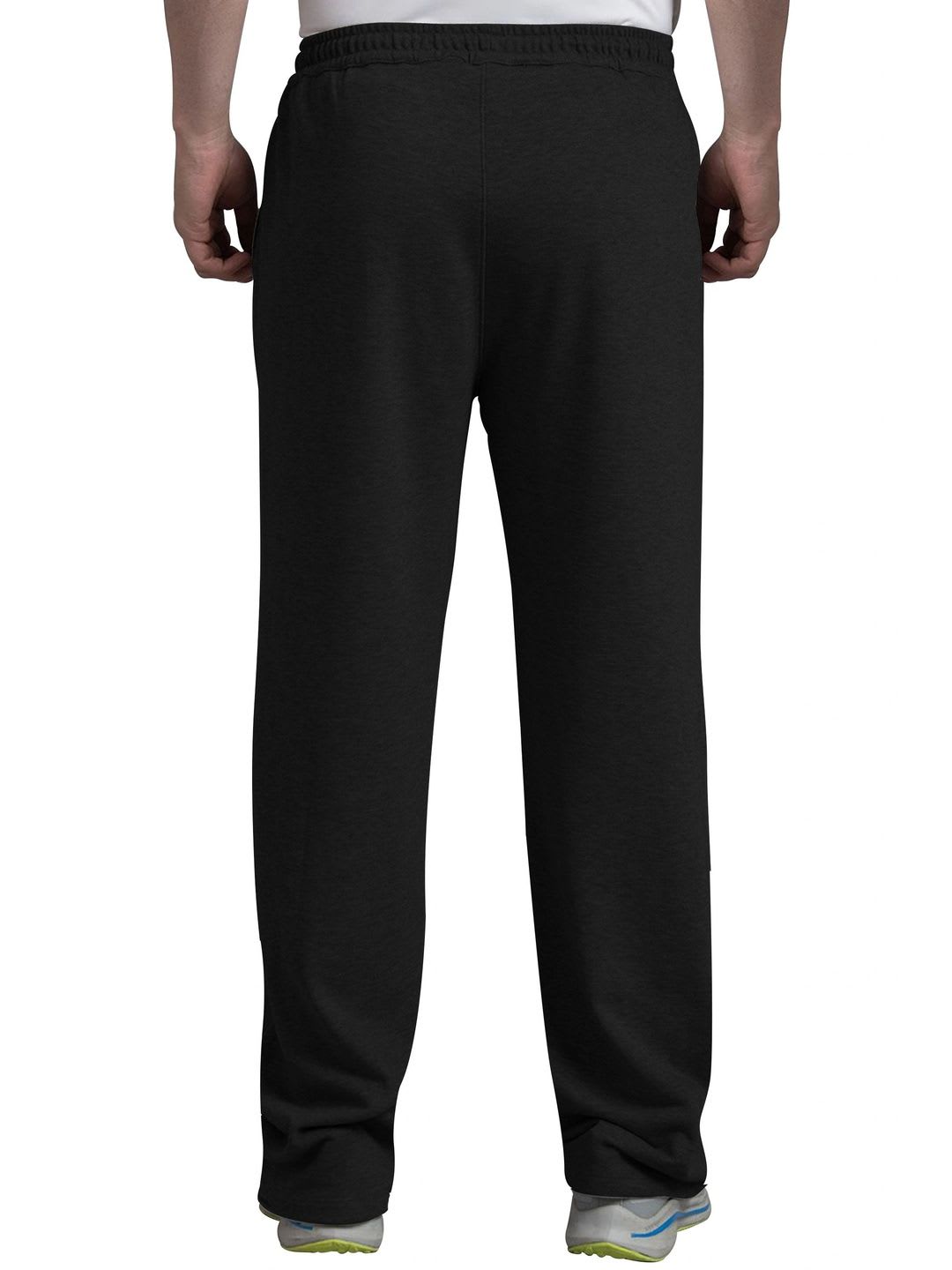 West Gate Clothing Men Regular Fit Brand Logo Training Track Pants - back view