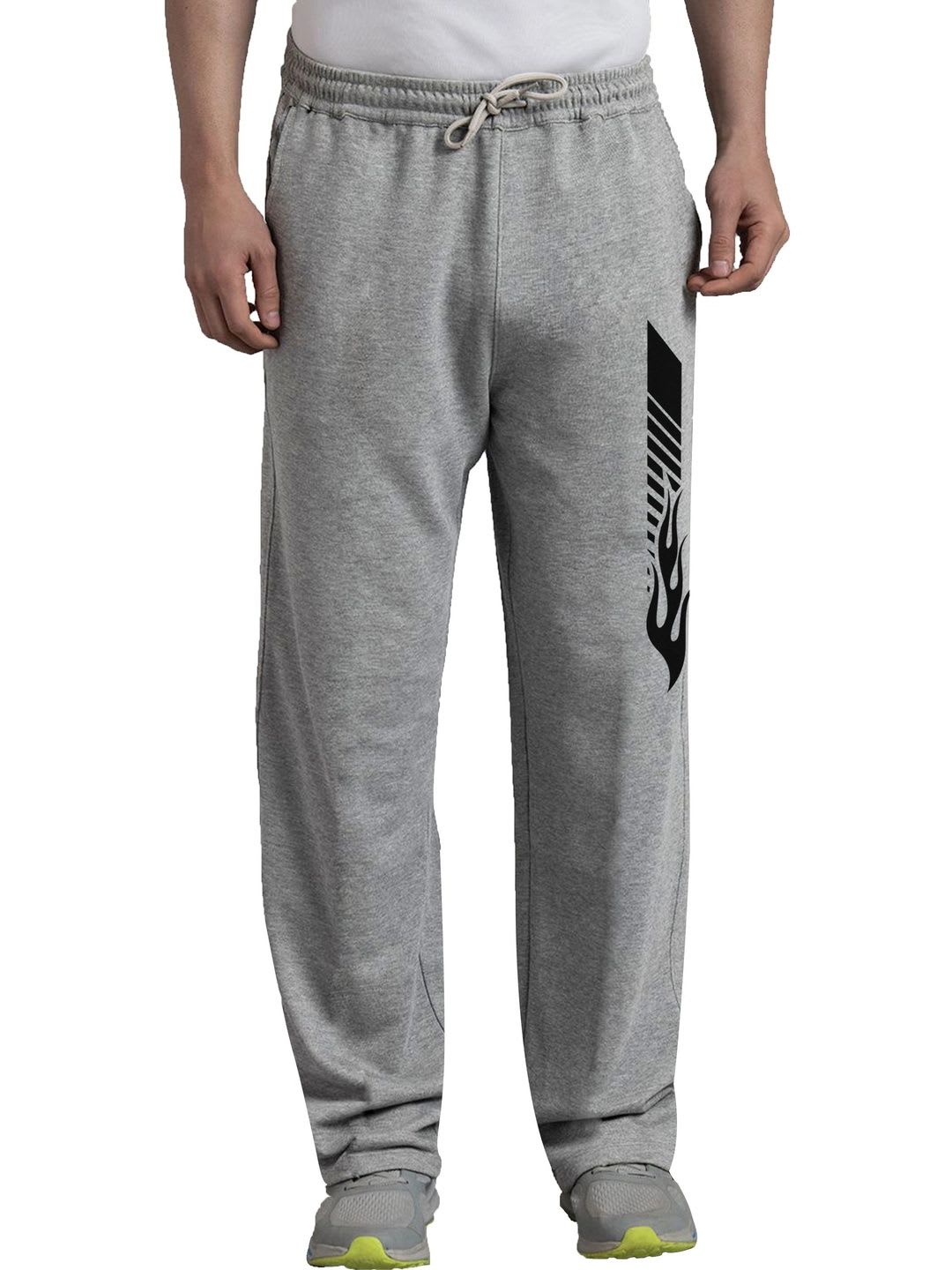 West Gate Clothing Men Pack of 3 Regular Fit Graphic Print Training Track Pants - back view