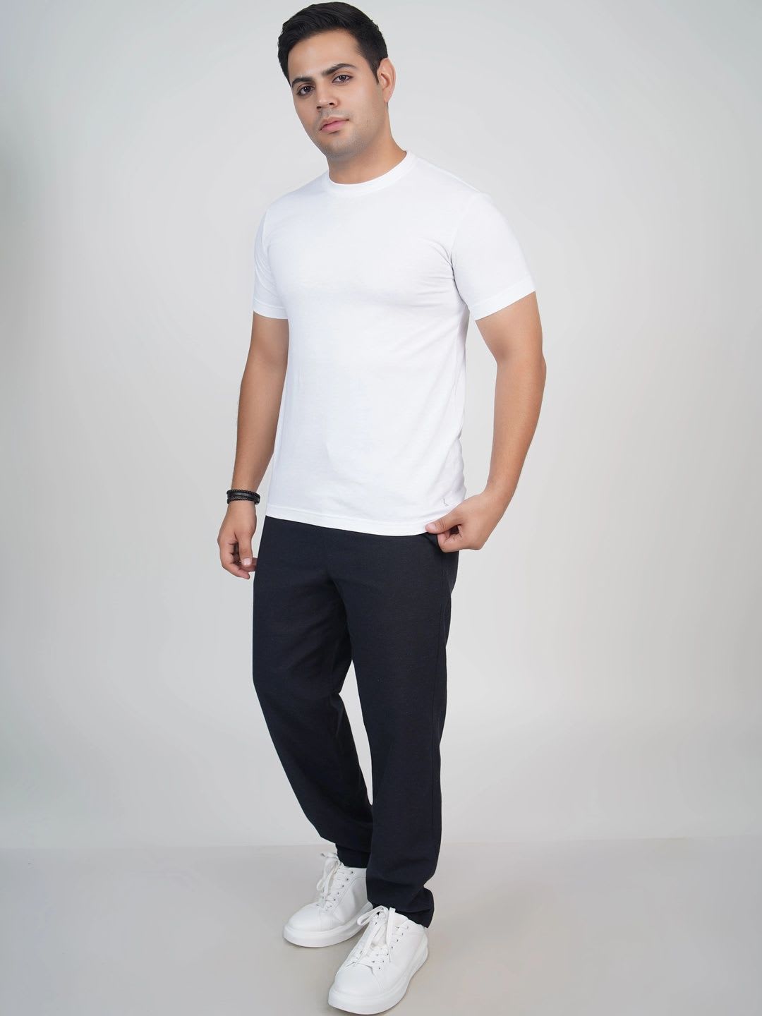 HOPE House of Pure Eco Men Mid-Rise Track Pants - left view