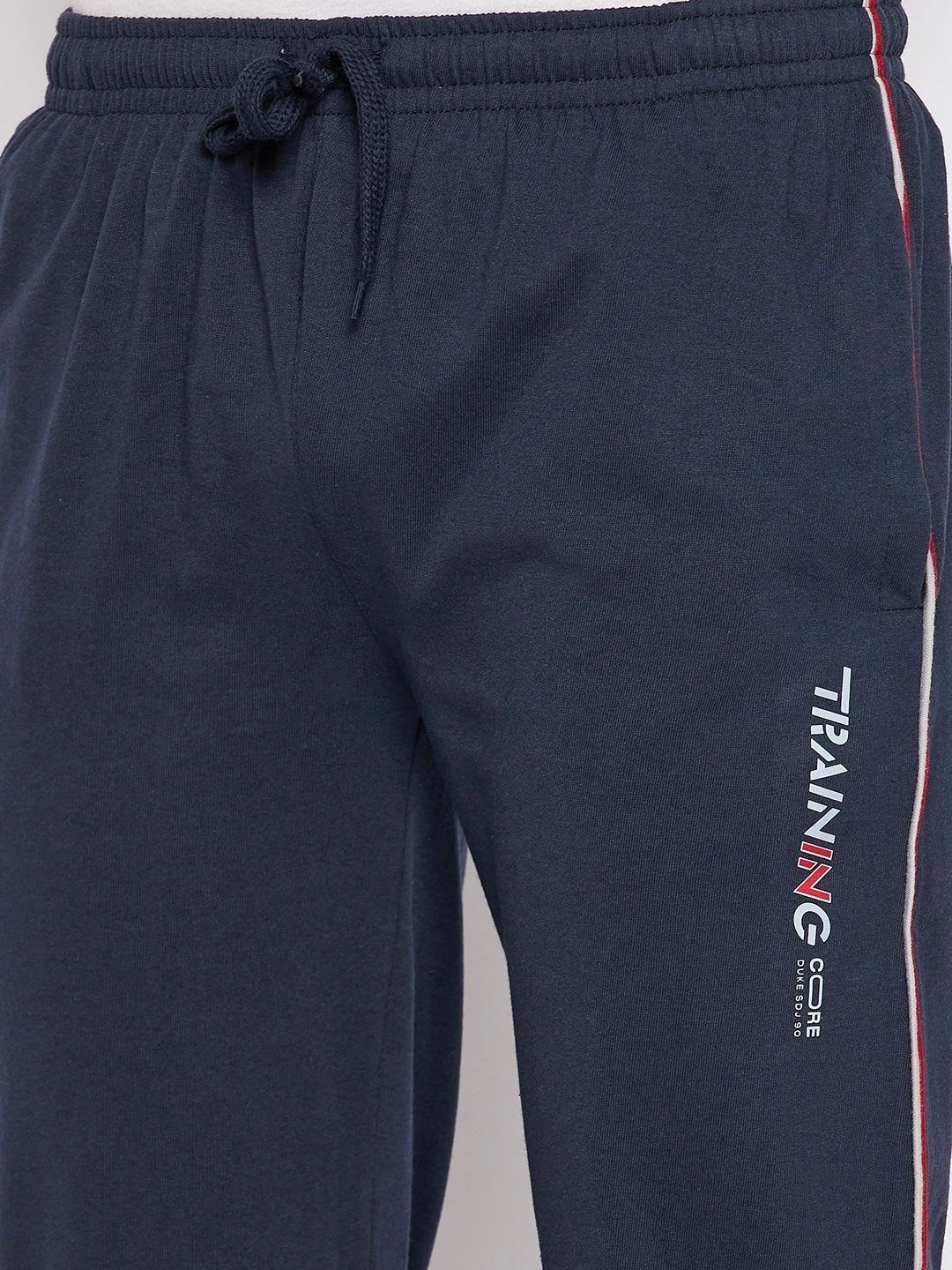 Duke Men Regular Fit Brand Logo Training Track Pants - left view