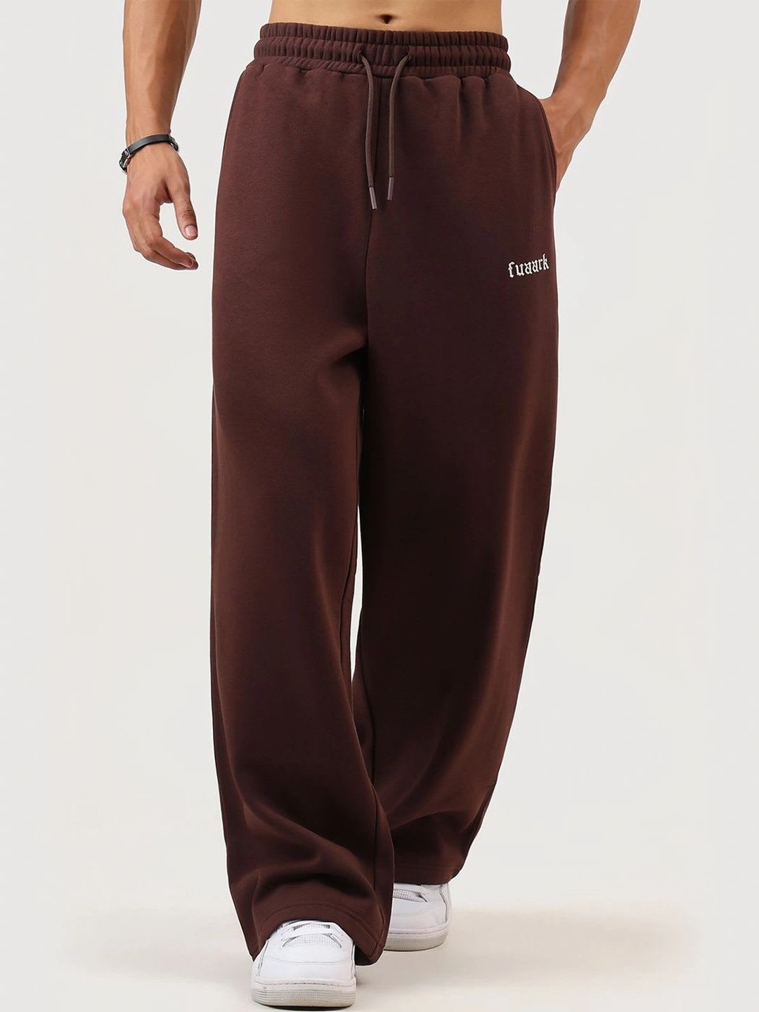 FUAARK Men Regular Fit Brand Logo Training Joggers - default view
