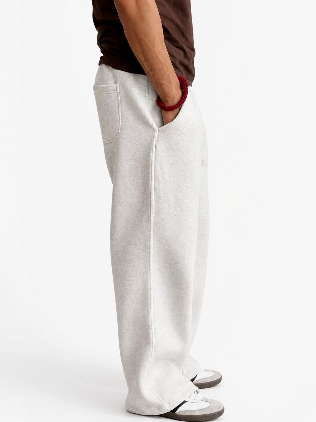 ADCIEN Men Relaxed Fit Training Track Pants - left view