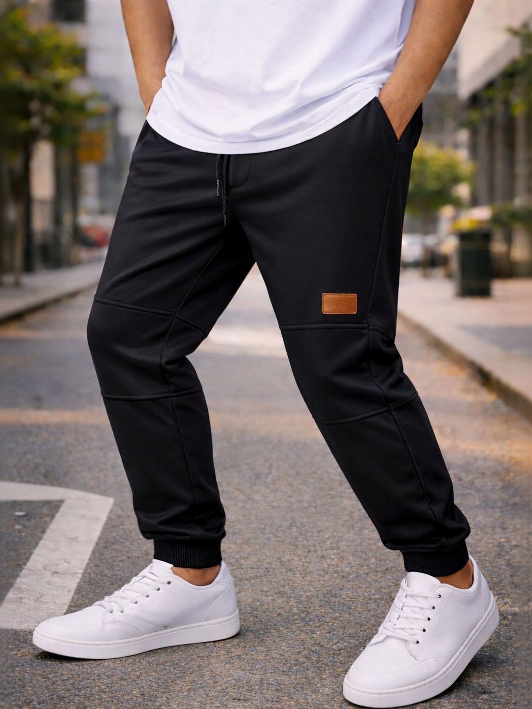 TENRUN Men Regular Fit Training Joggers - default view