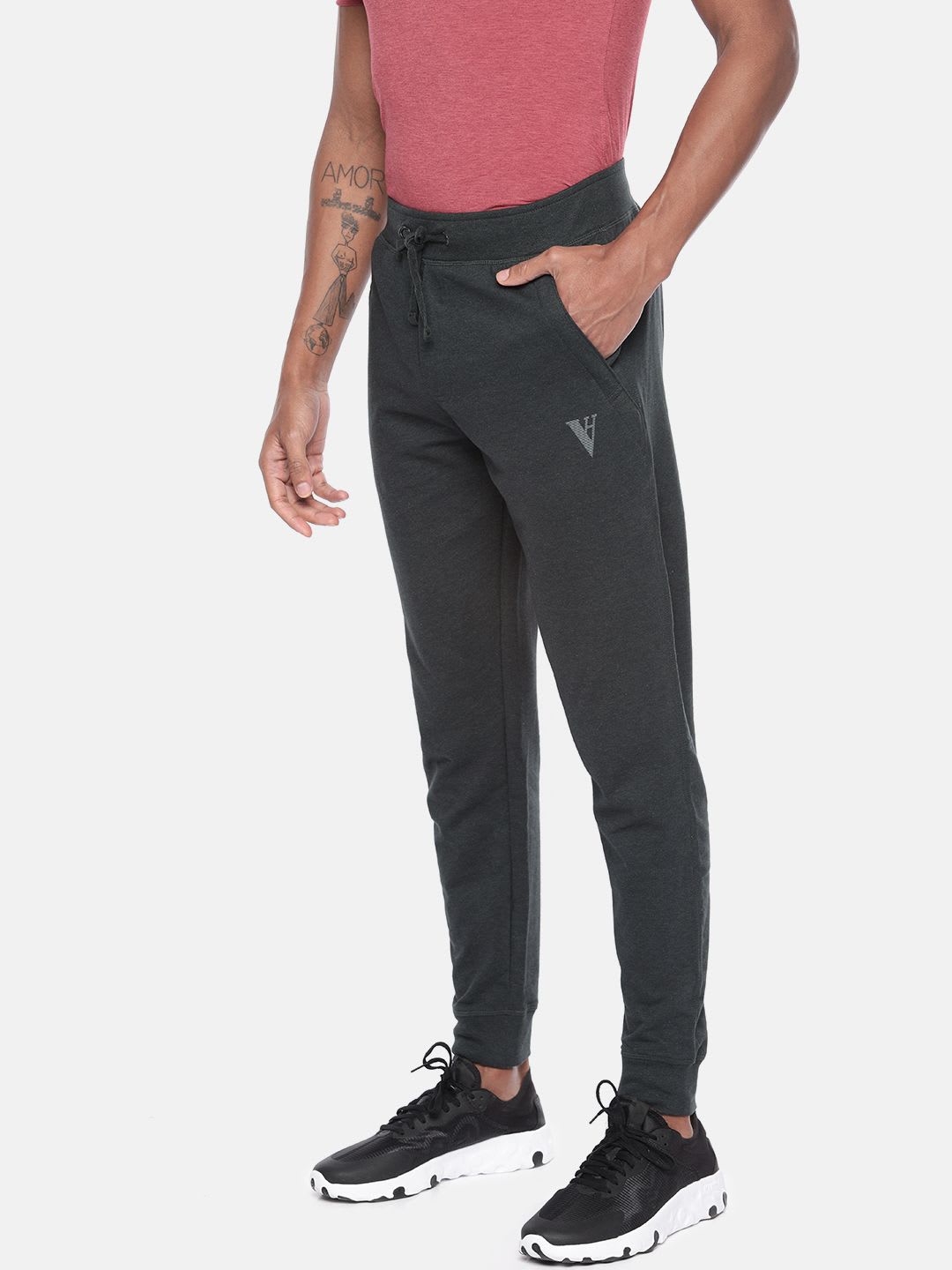 Van Heusen Innerwear Athleisure Men Smart Tech Easy Stain Release Joggers - default view