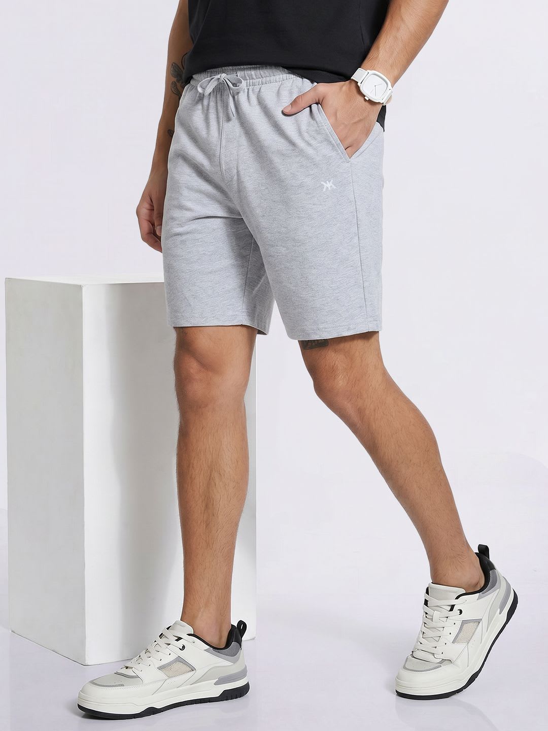 Kook N Keech Men Pure Cotton Casual Shorts - default view