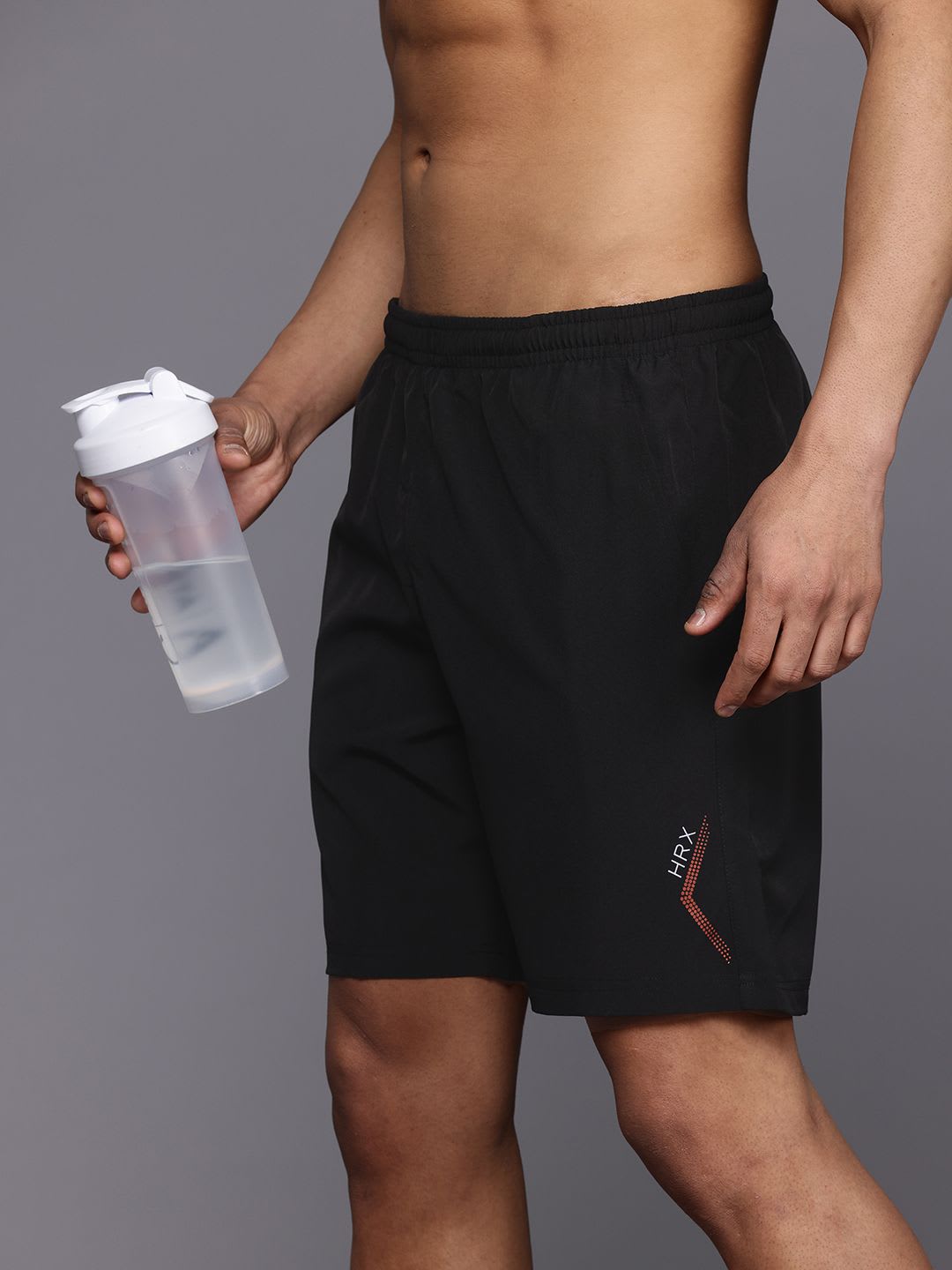 HRX by Hrithik Roshan Men Rapid-Dry Training Shorts - default view