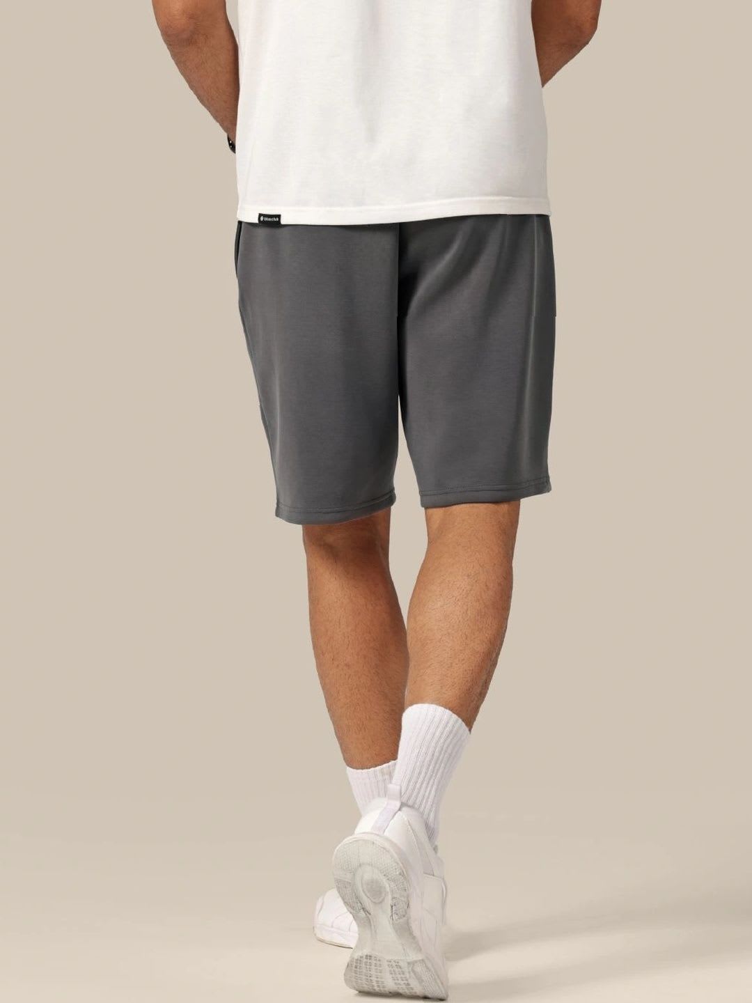 Blissclub Men Modal Blend Training or Gym Shorts - back view