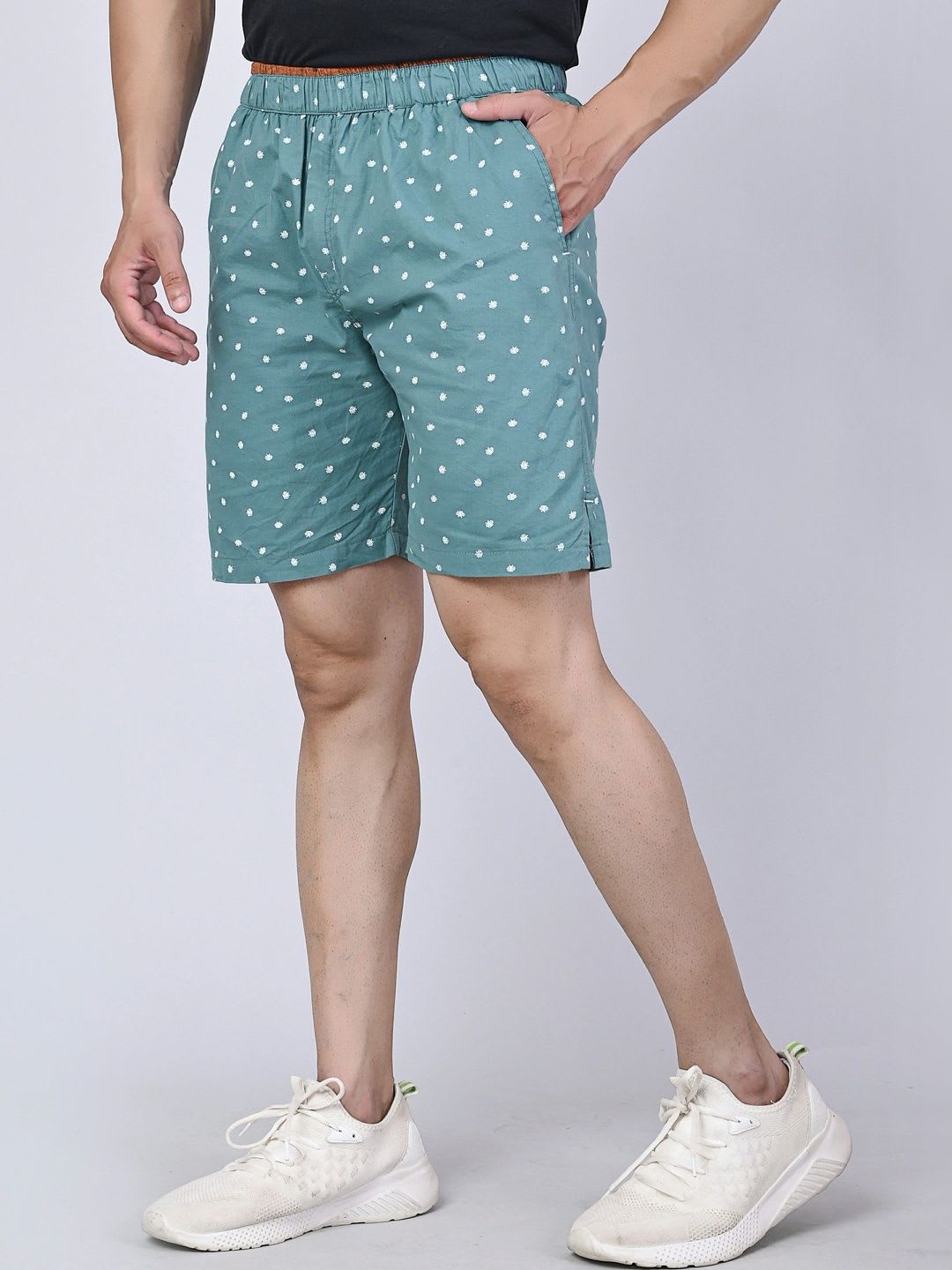 Cargo Sports Men Printed Shorts - back view