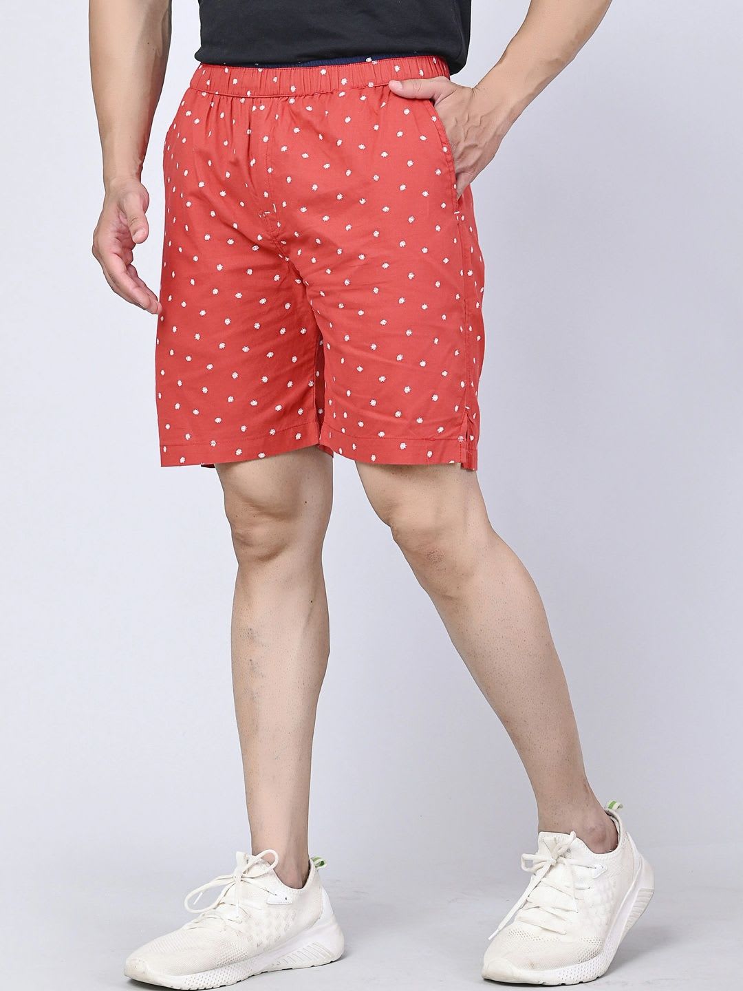 Cargo Sports Men Printed Shorts - back view
