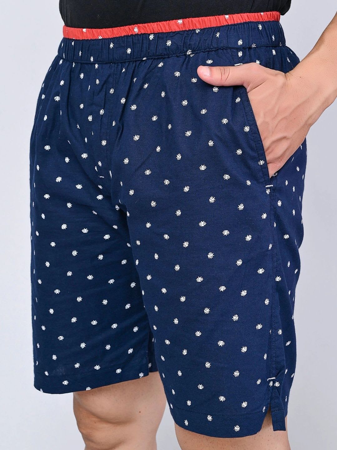 Cargo Sports Men Printed Shorts - back view