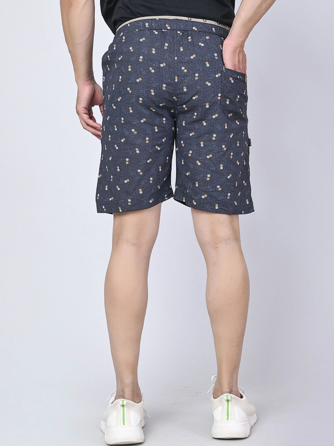 Cargo Sports Men Printed Shorts - back view