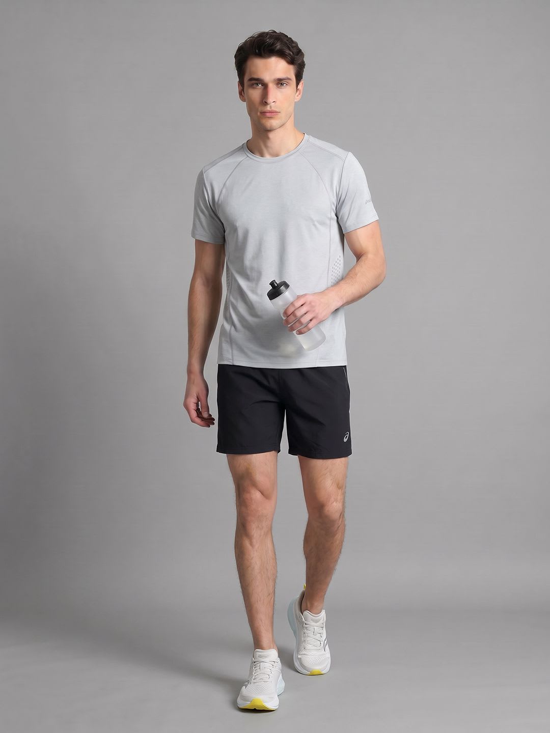 ASICS Men Running Sports Shorts - back view