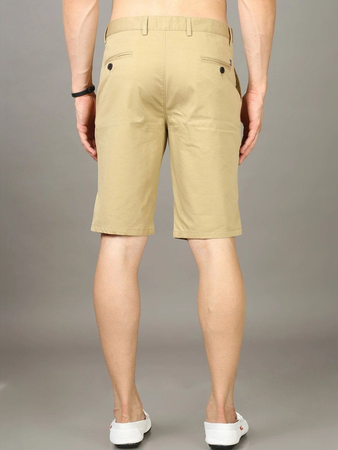 THE BEETEL HOUSE Men Regular Fit Chino Shorts - left view