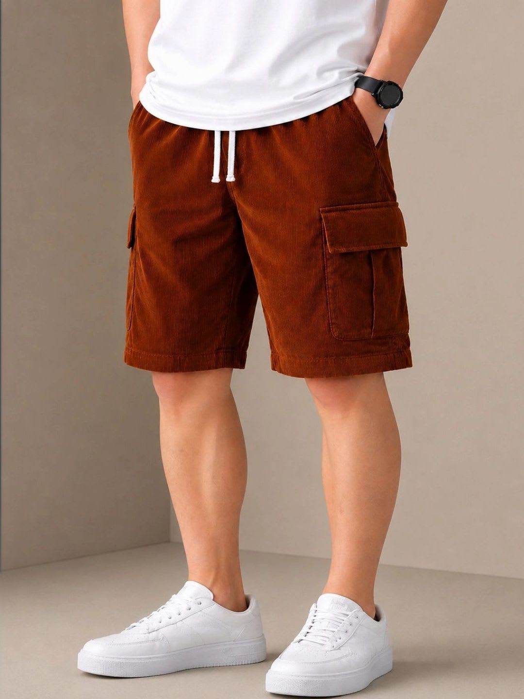 HERE&NOW Men Cargo Shorts - default view