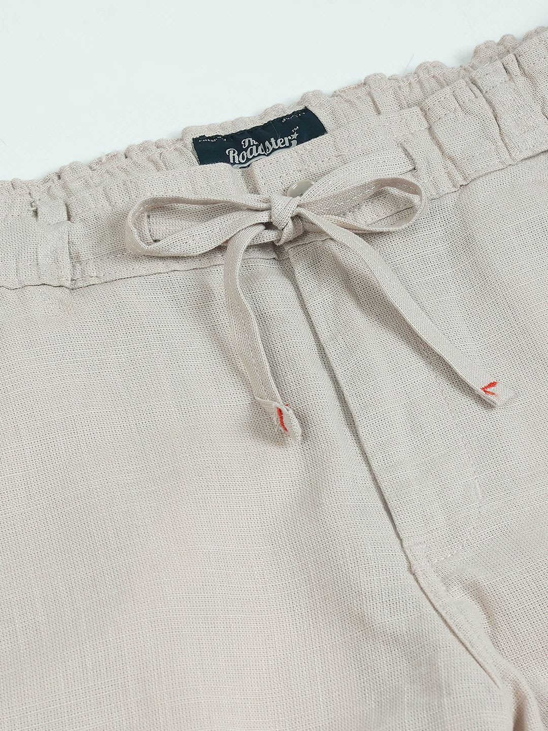 Roadster The Roadster Lifestyle Co Linen Relaxed-Fit Regular Trousers - left view