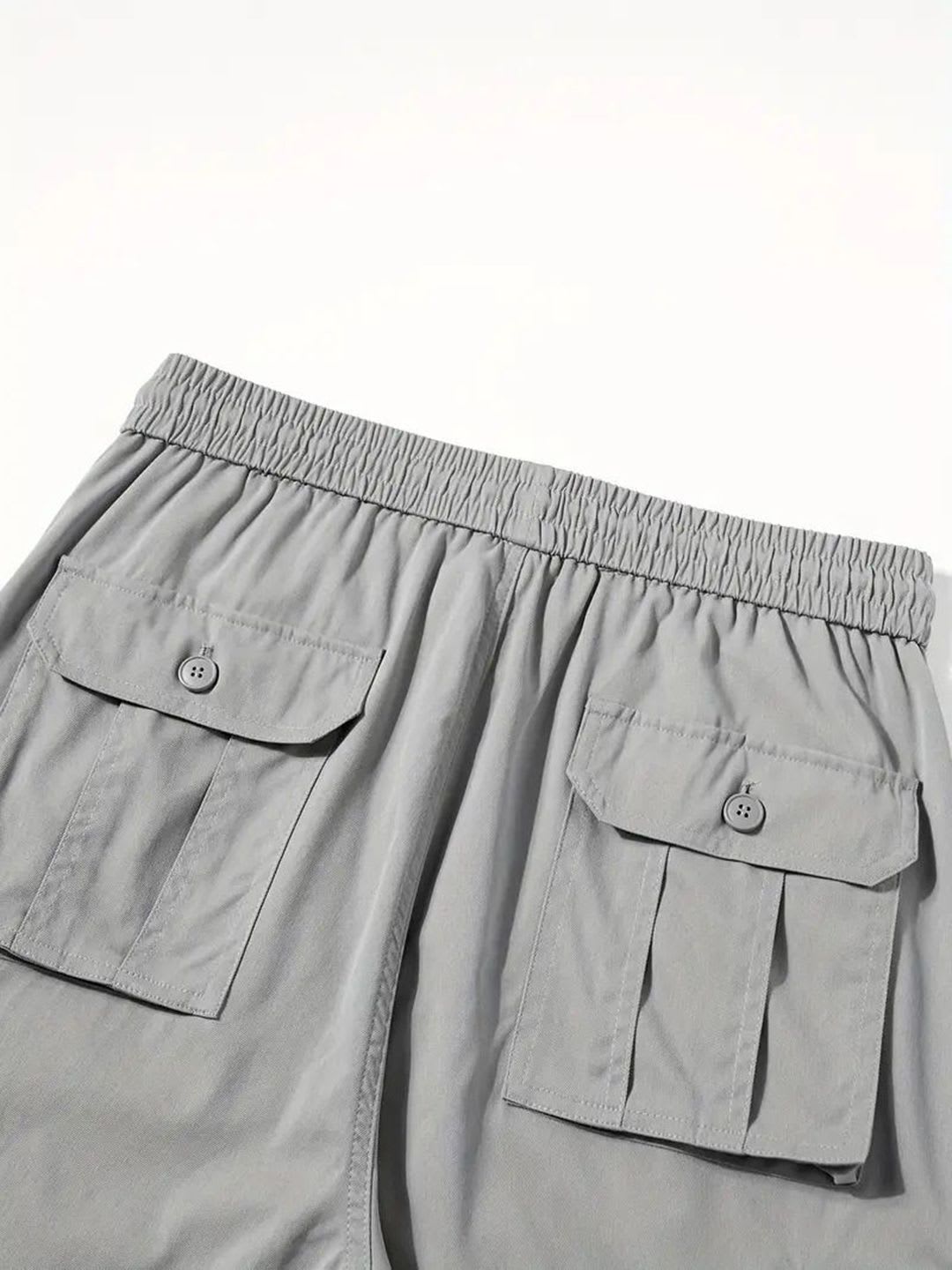 FABRIPPLE Men Cotton Loose Fit Cargo Trouser - right view