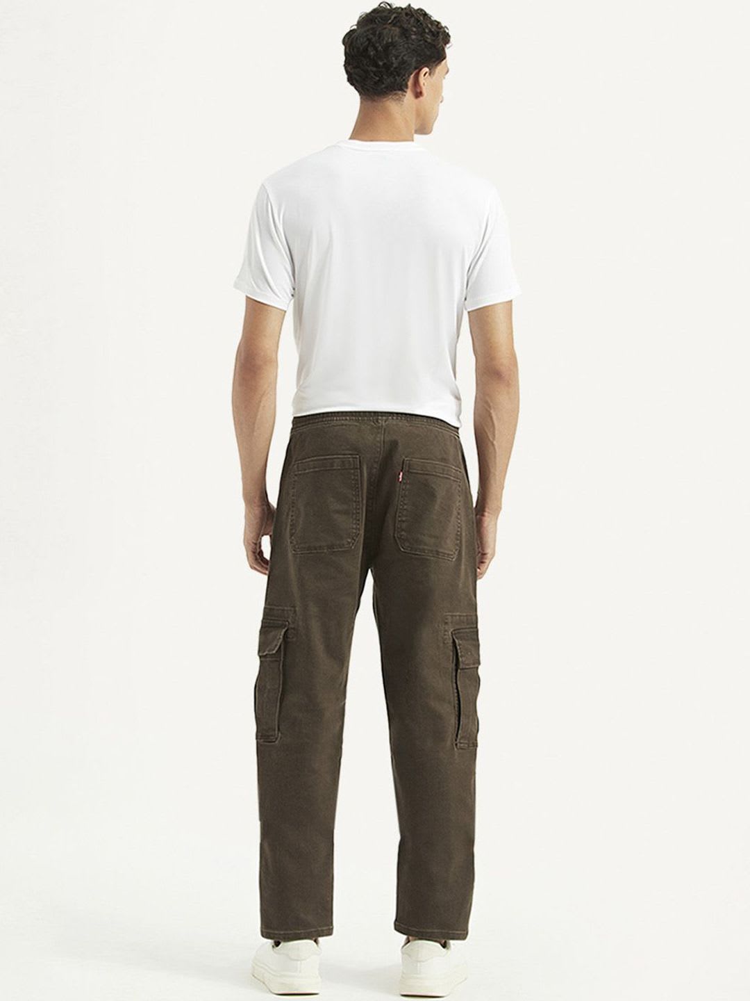 Levis Men Tapered Fit Cargos Trousers - back view