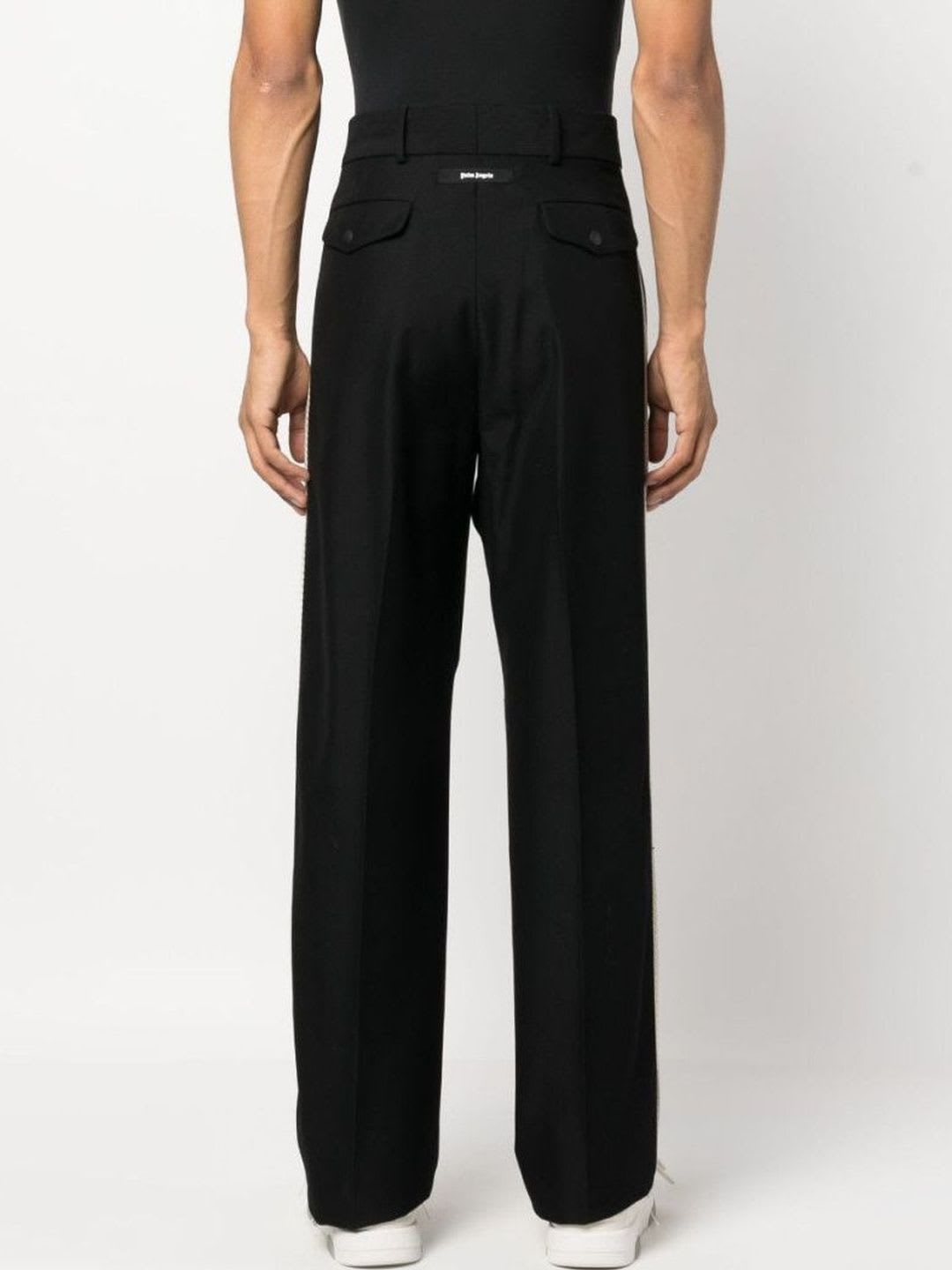 Palm Angels Cotton Track Pants - back view