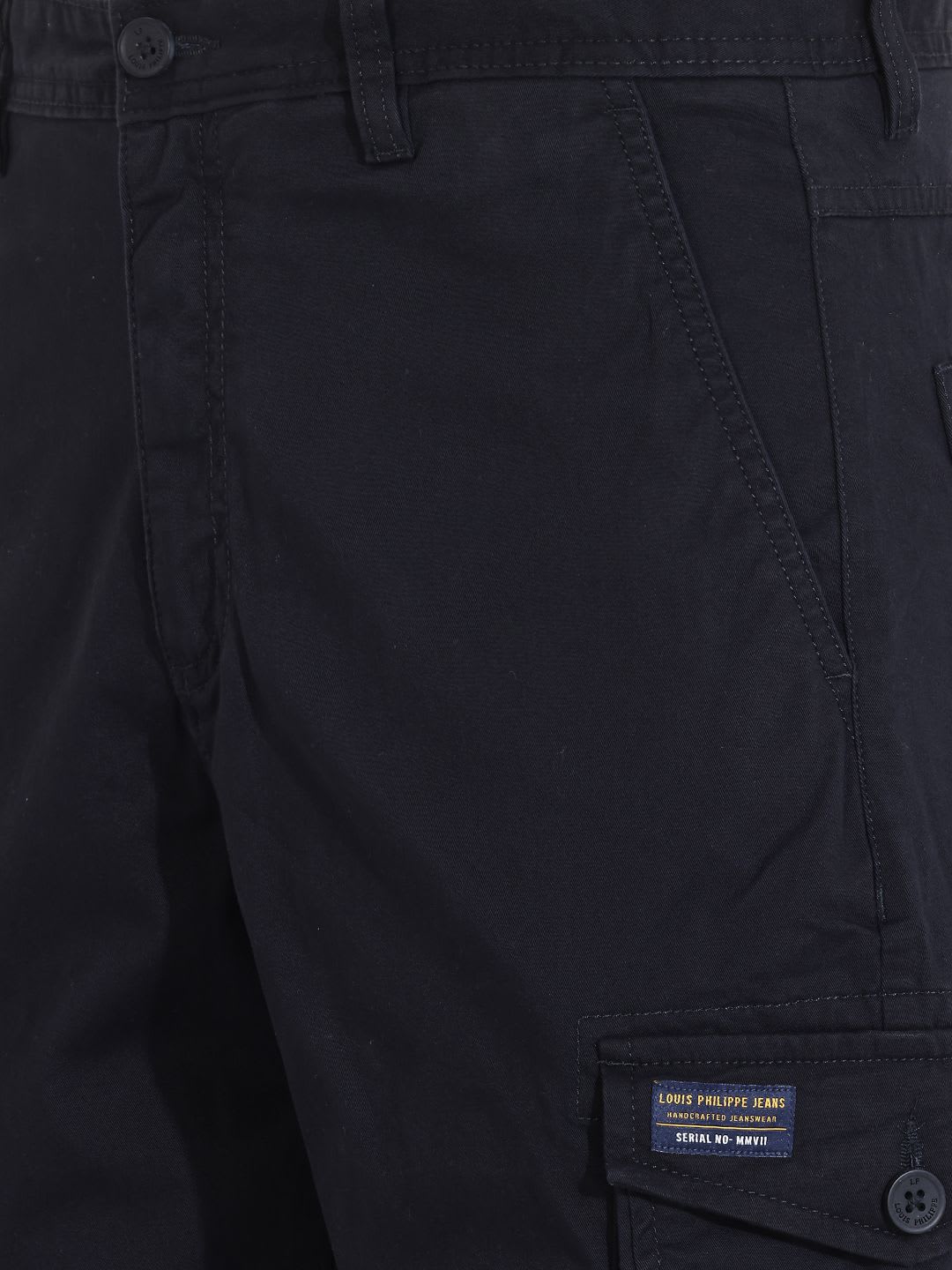 Louis Philippe Jeans Men Cargos Trousers - right view