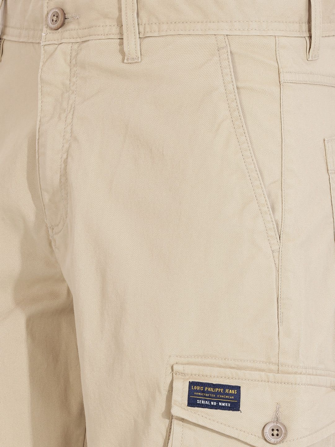 Louis Philippe Jeans Men Cargos Trousers - right view