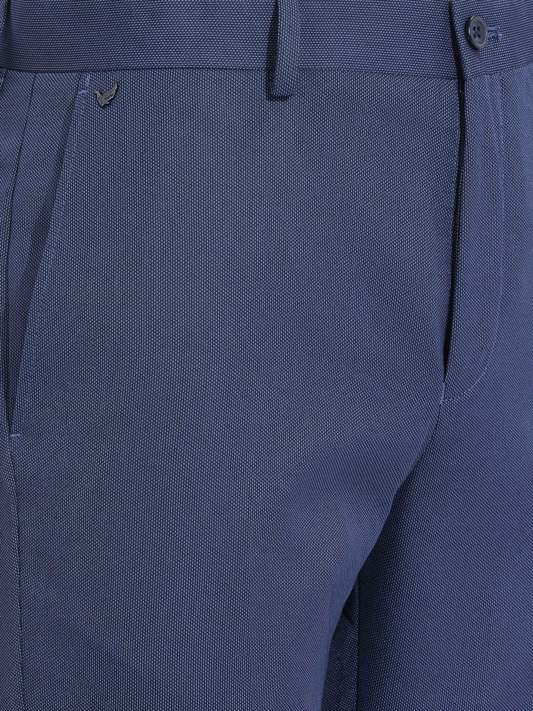 Blackberrys Men B95 Textured Slim Fit Trousers - right view