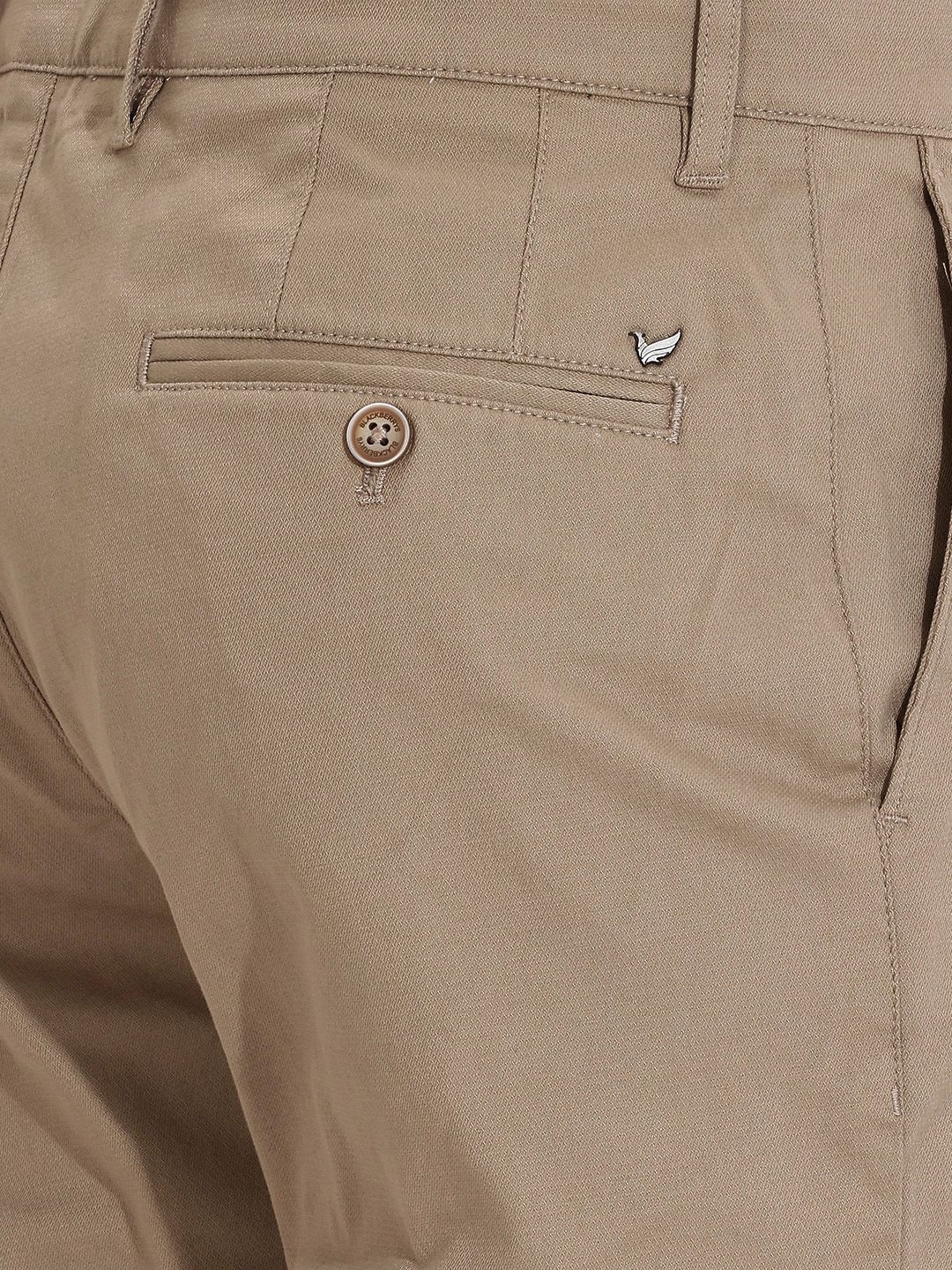 Blackberrys Men Slim Fit Easy Wash Trousers - left view