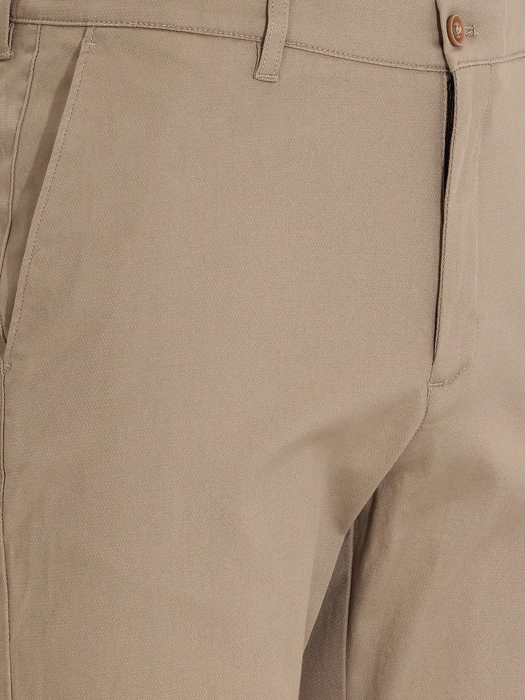 Blackberrys Men Slim Fit Easy Wash Trousers - right view