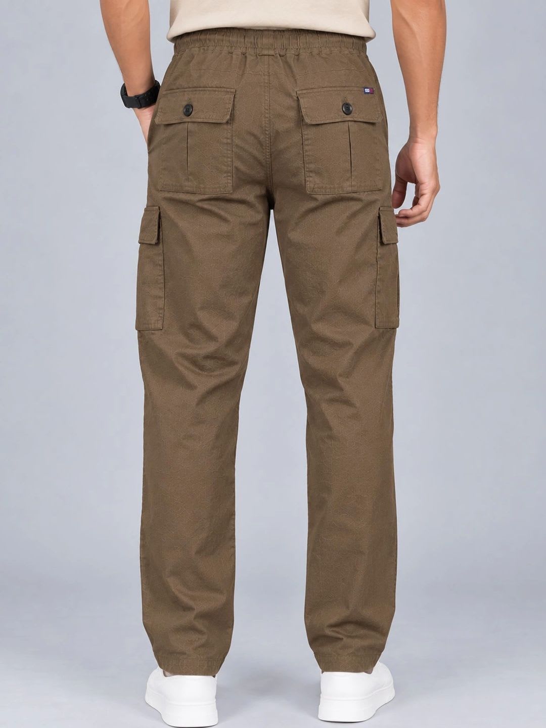 U.S. PITCHERS Men Original Cargos Trousers - back view