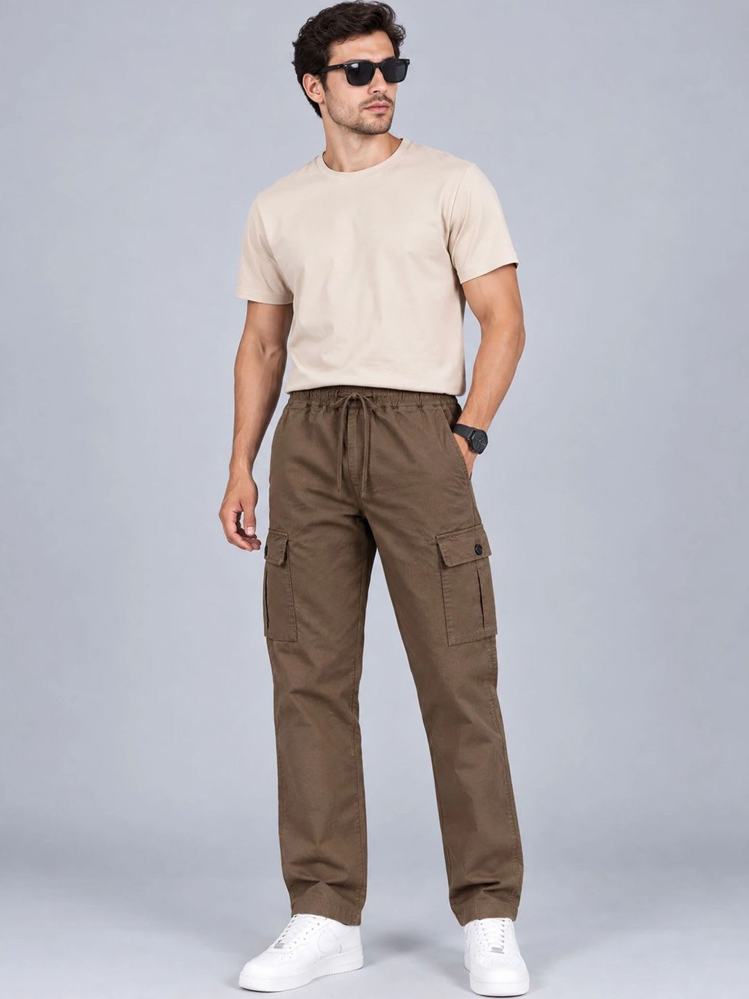 U.S. PITCHERS Men Original Cargos Trousers - left view
