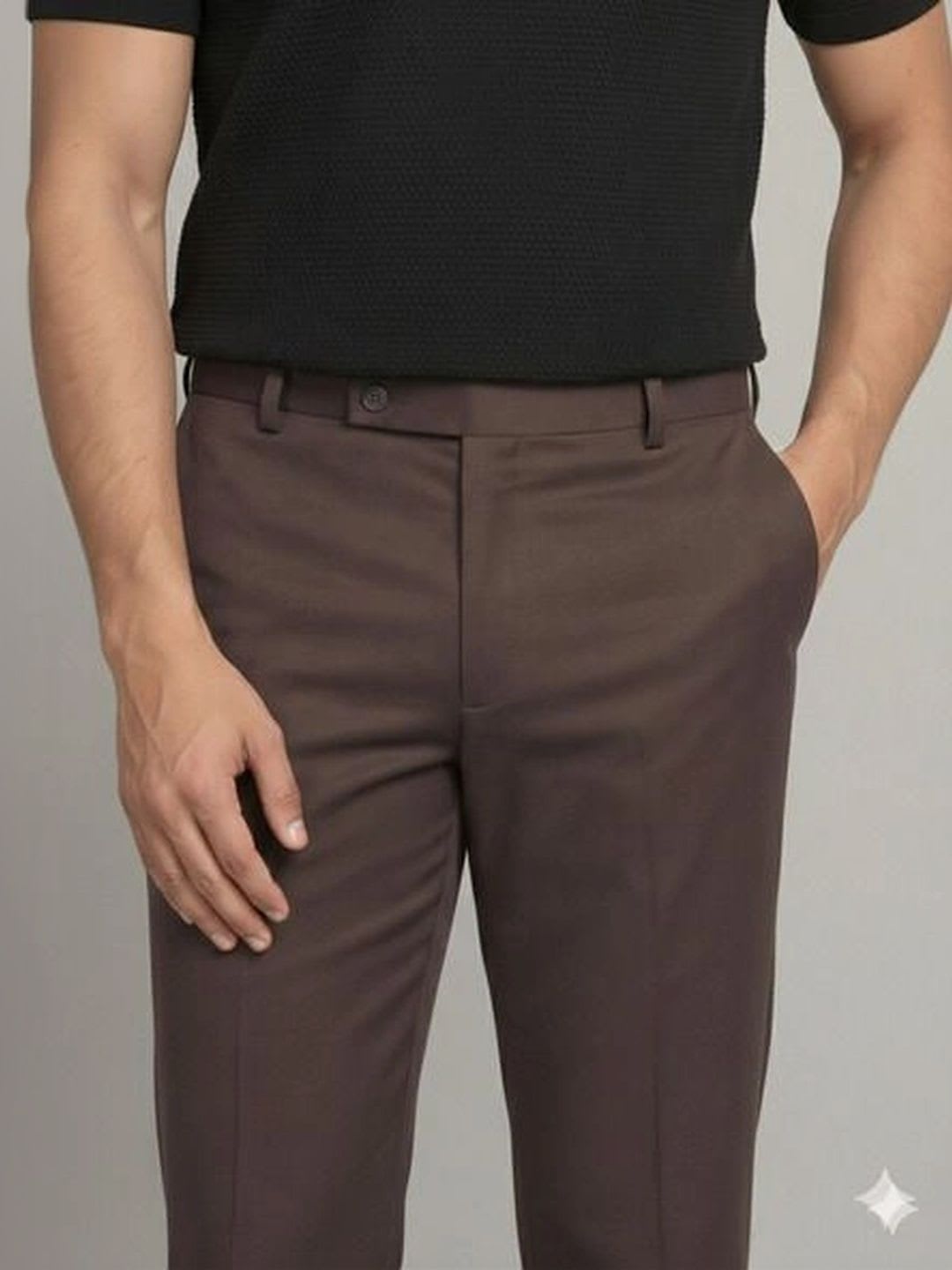 INVICTUS Men Slim Fit Trousers - right view
