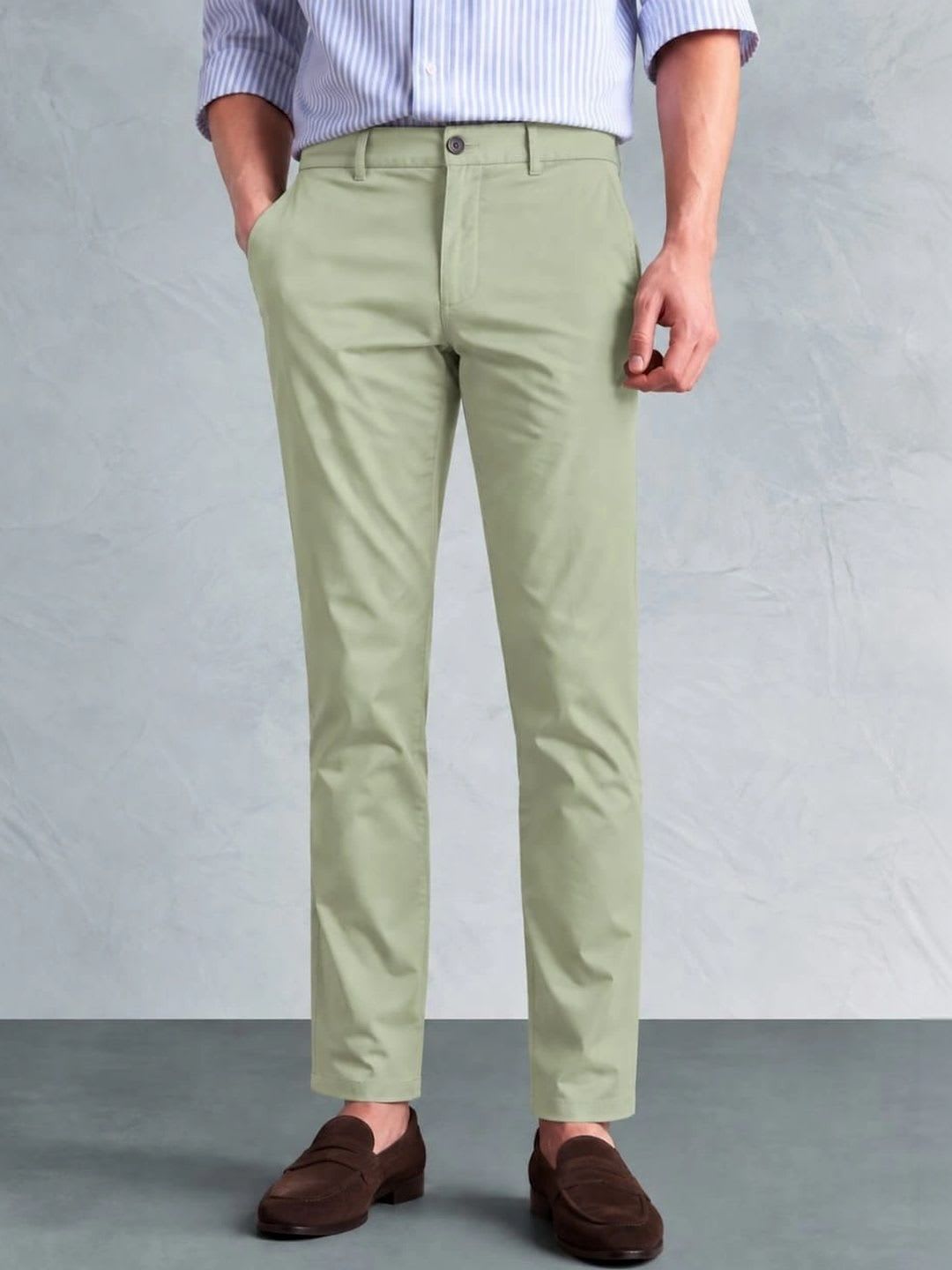 Metronaut Men Easy Wash Casual Trousers - default view