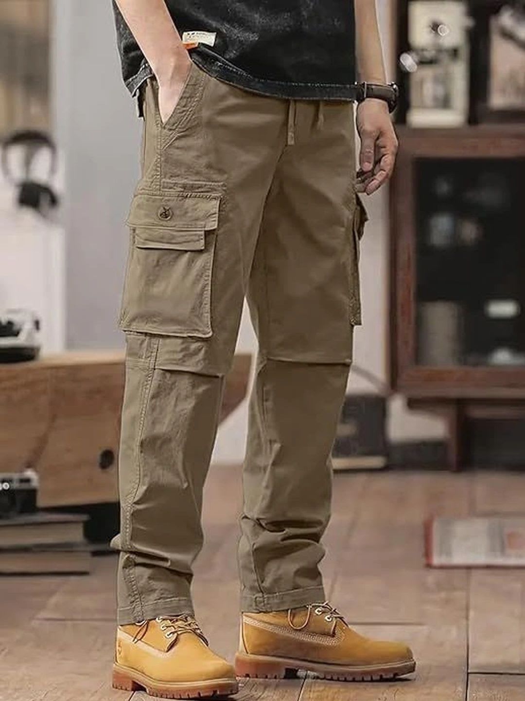 R.Code by The Roadster Life Co. Men Cargos Trousers - default view