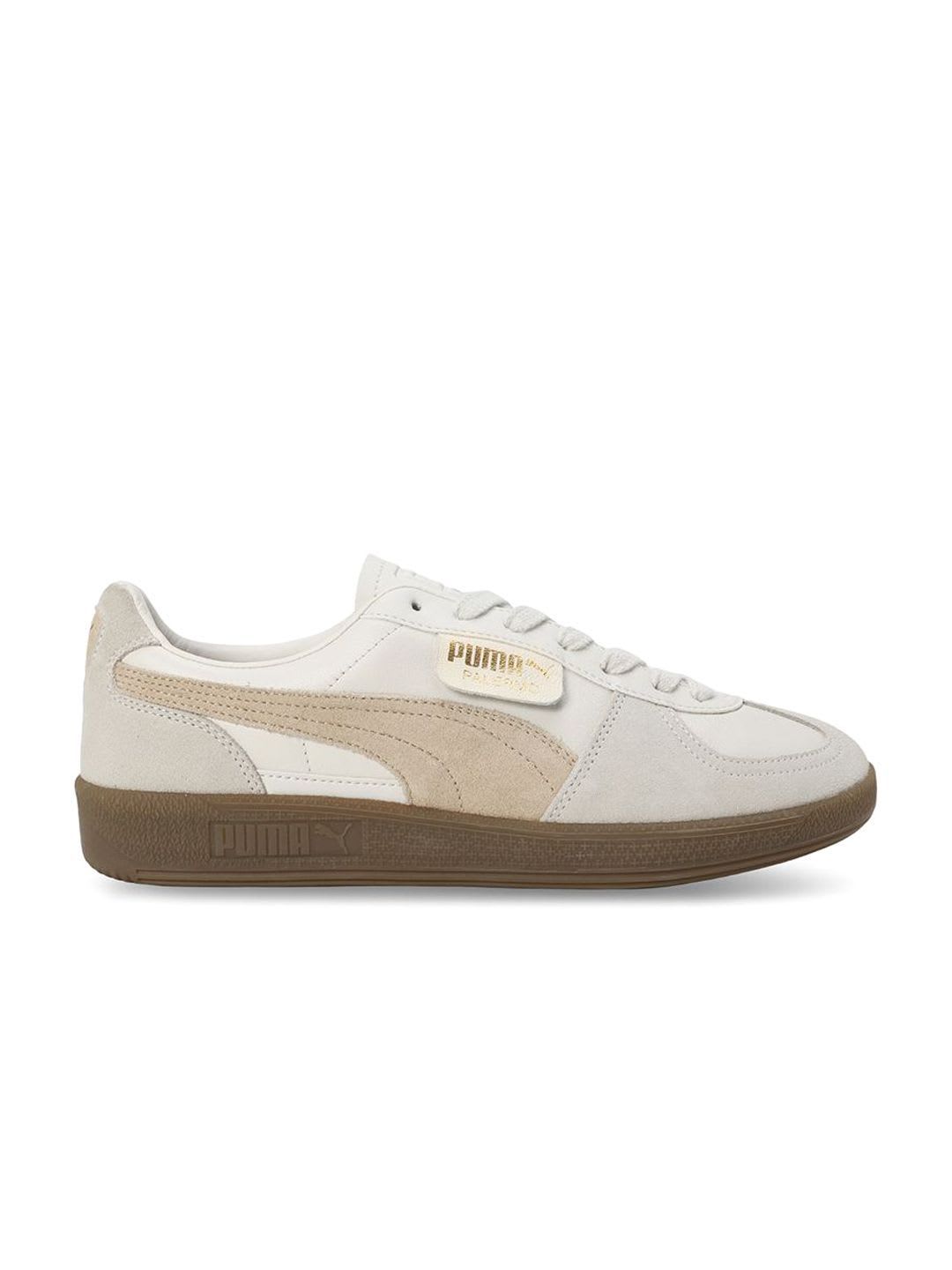 Puma Adults-Unisex Textured Palermo Lth Sneakers - back view