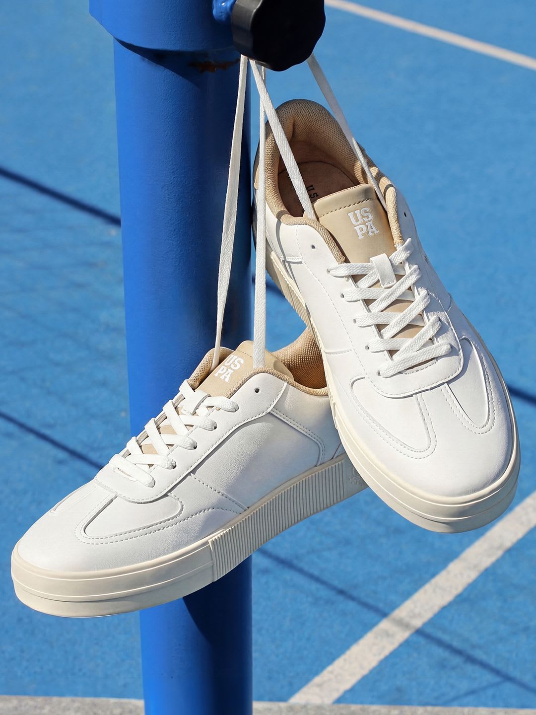 U.S. Polo Assn. Men PU Sneakers - default view