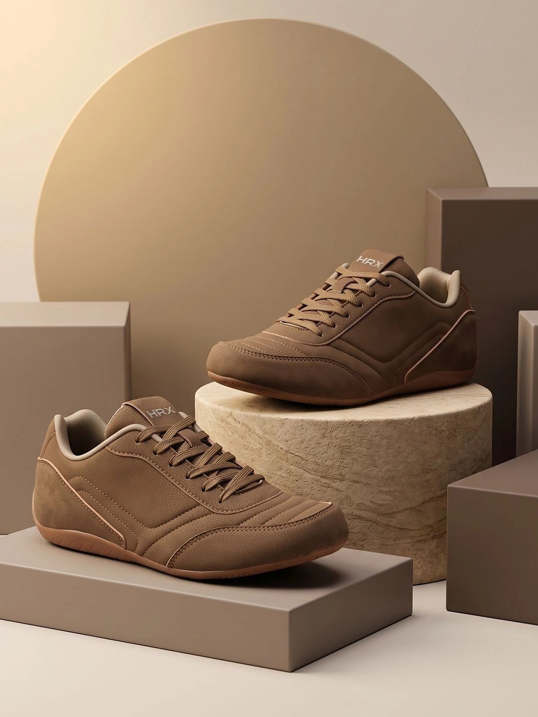 HRX by Hrithik Roshan Men Textured Sneakers - default view